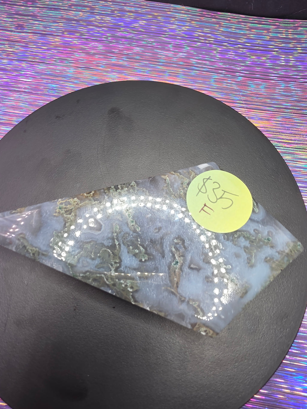 Moss Agate Diamond F