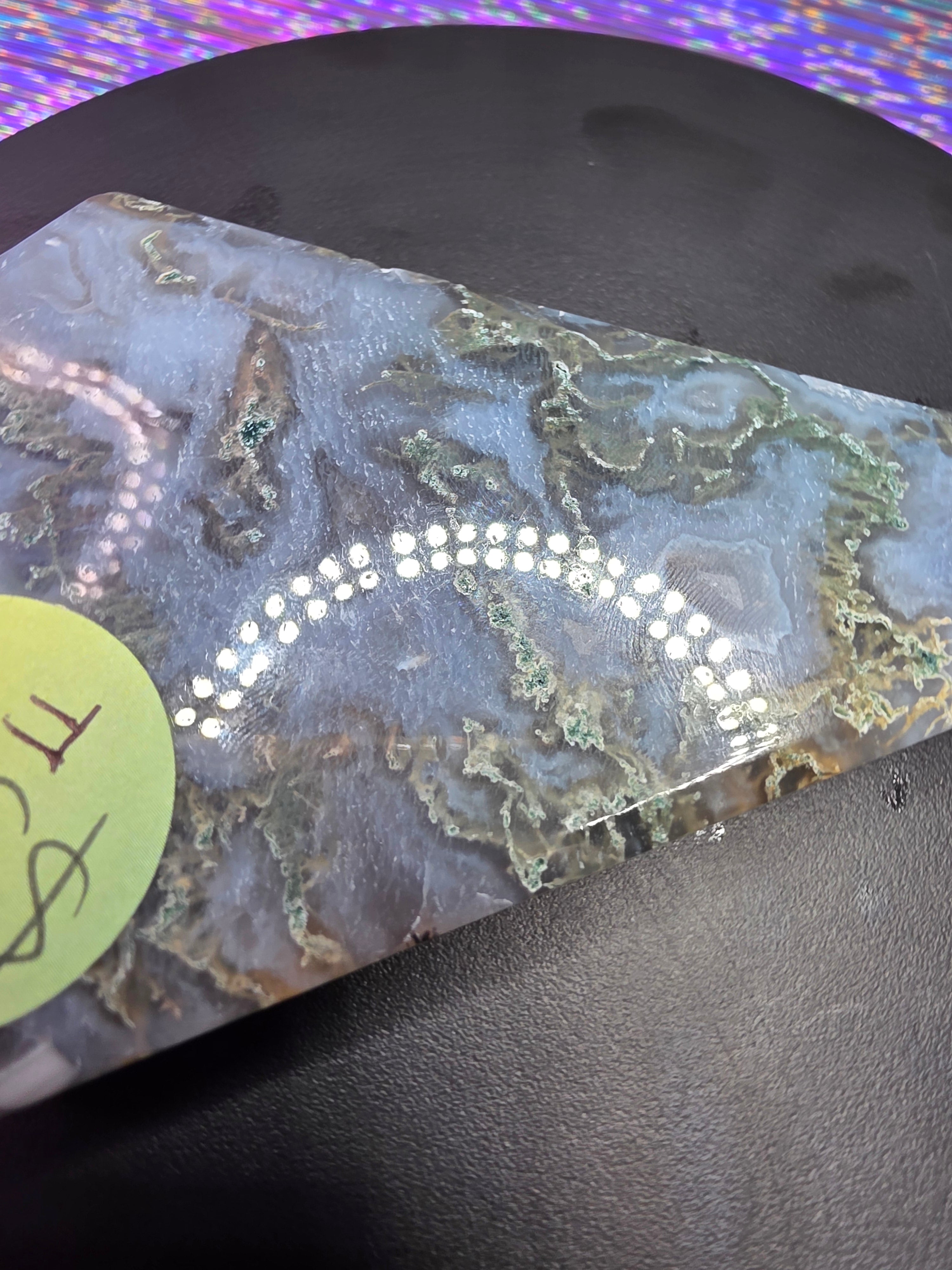 Moss Agate Diamond F