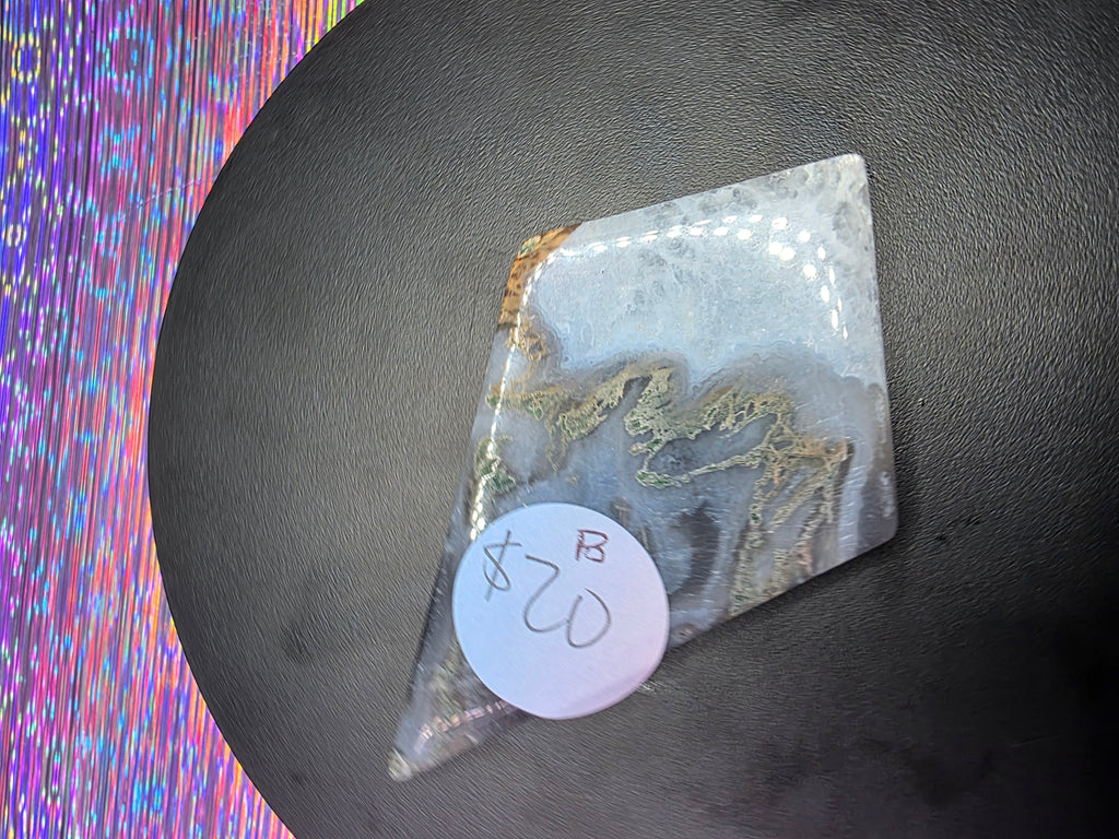 Moss Agate Diamond B
