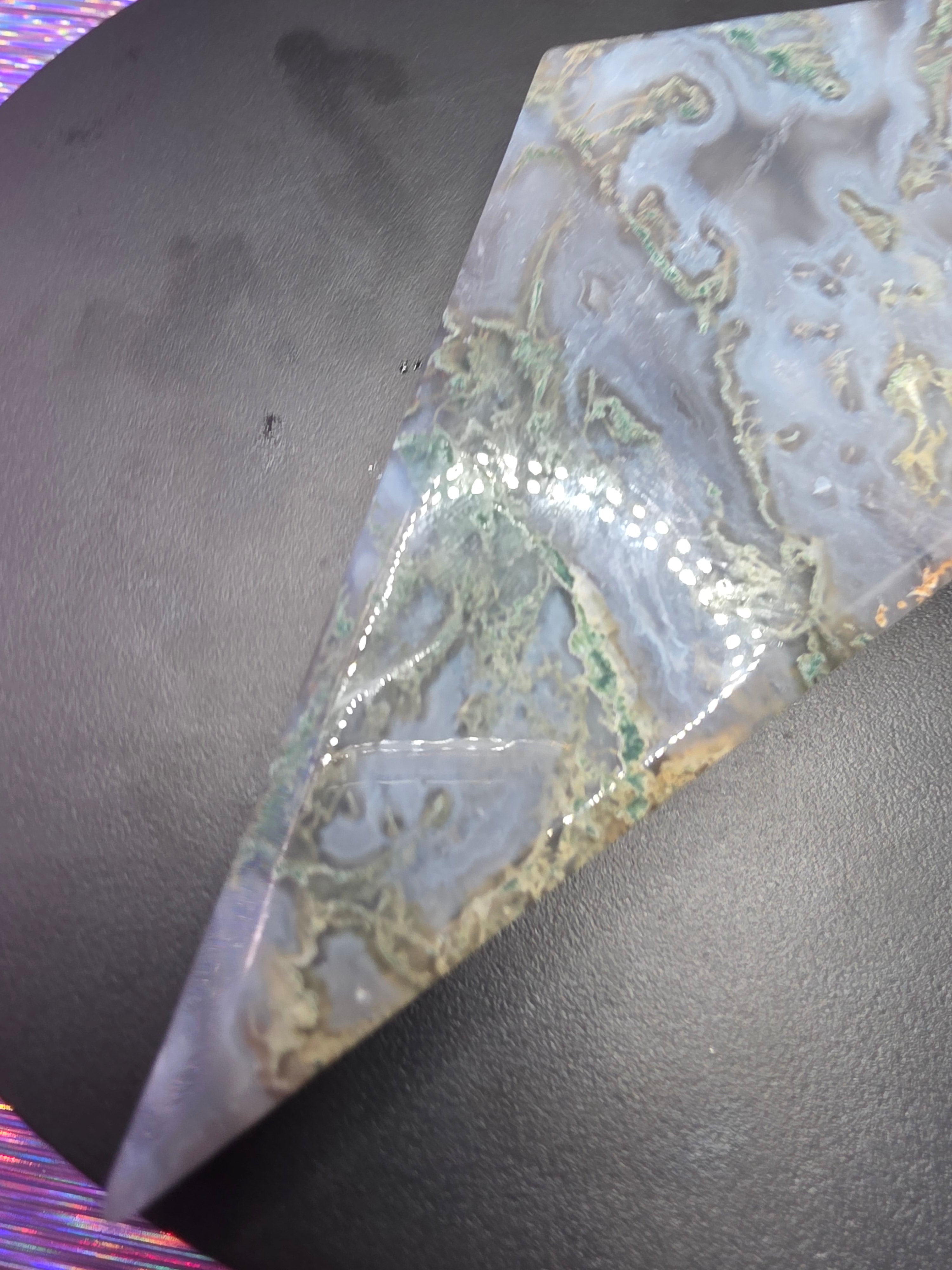 Moss Agate Diamond F