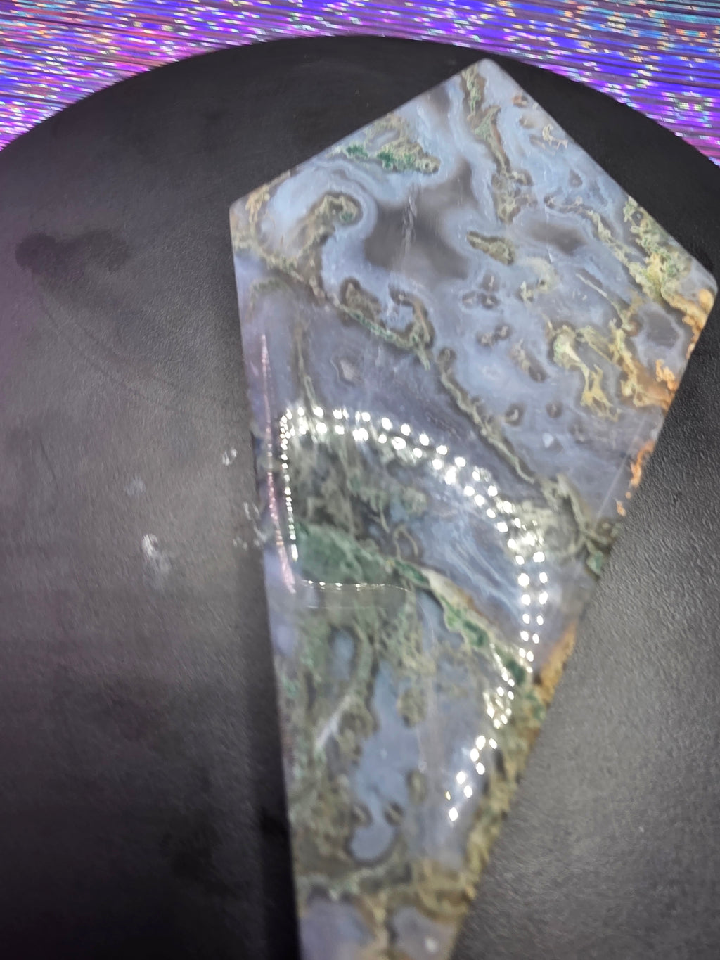 Moss Agate Diamond F