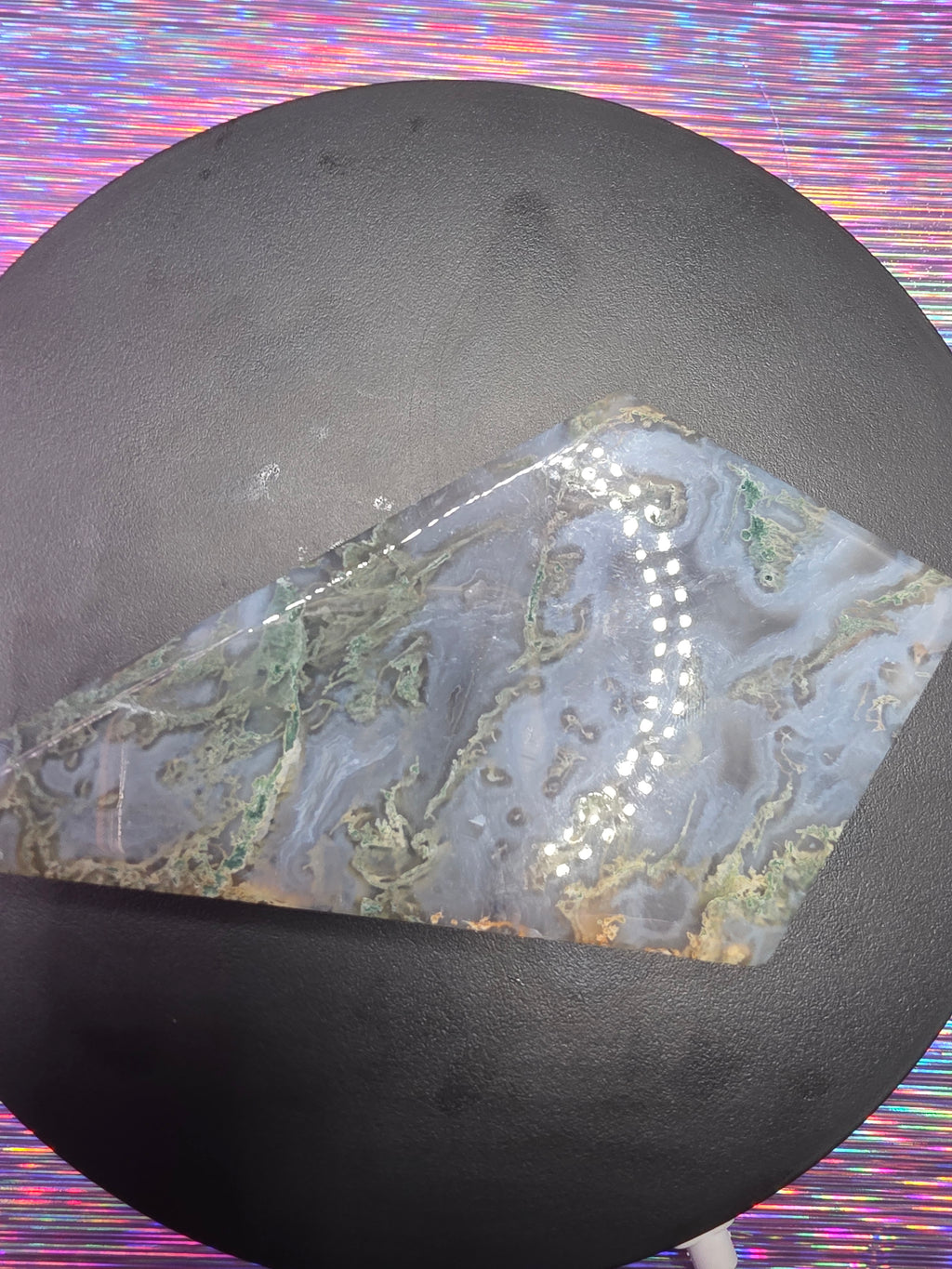 Moss Agate Diamond F