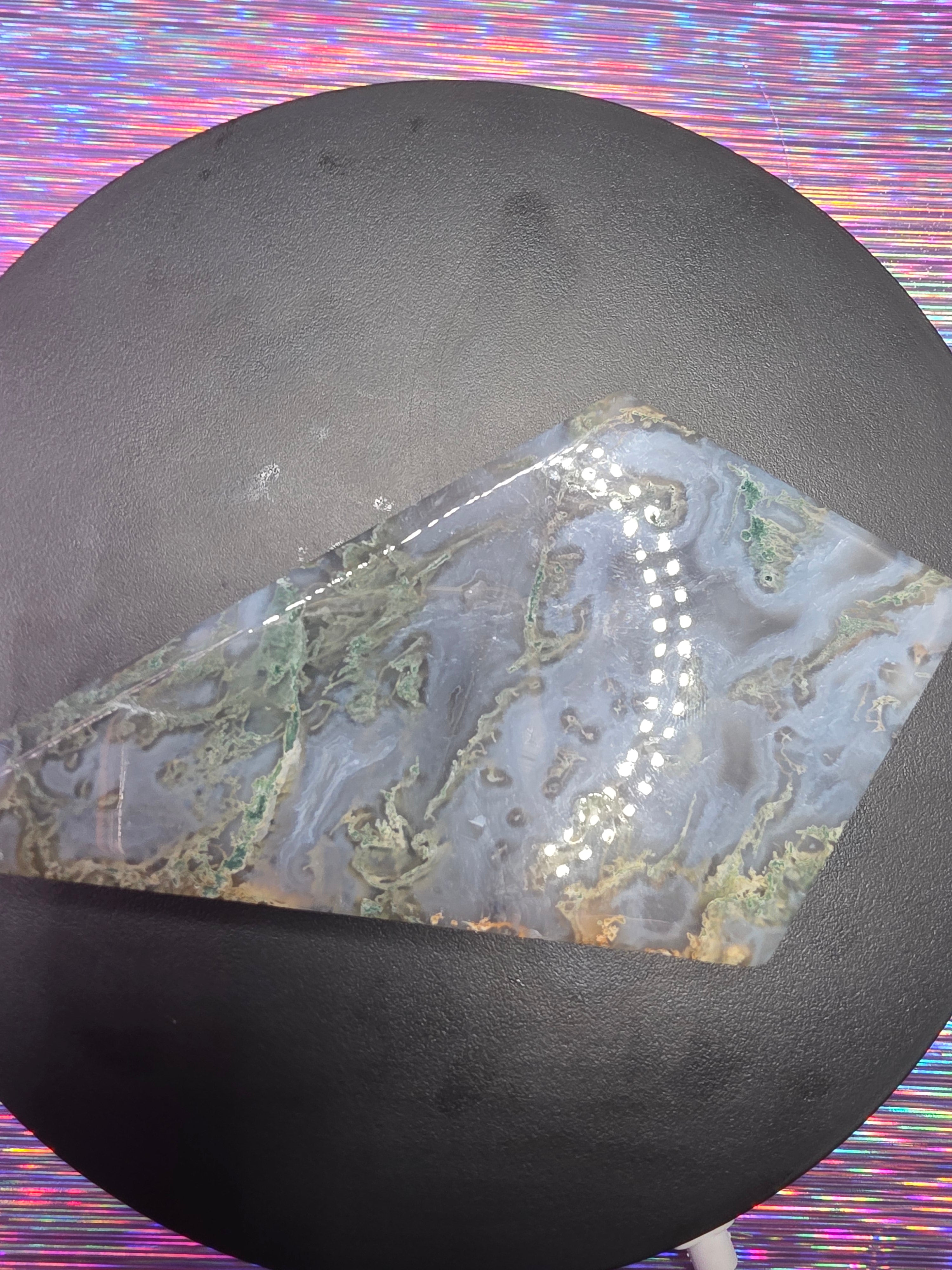 Moss Agate Diamond F