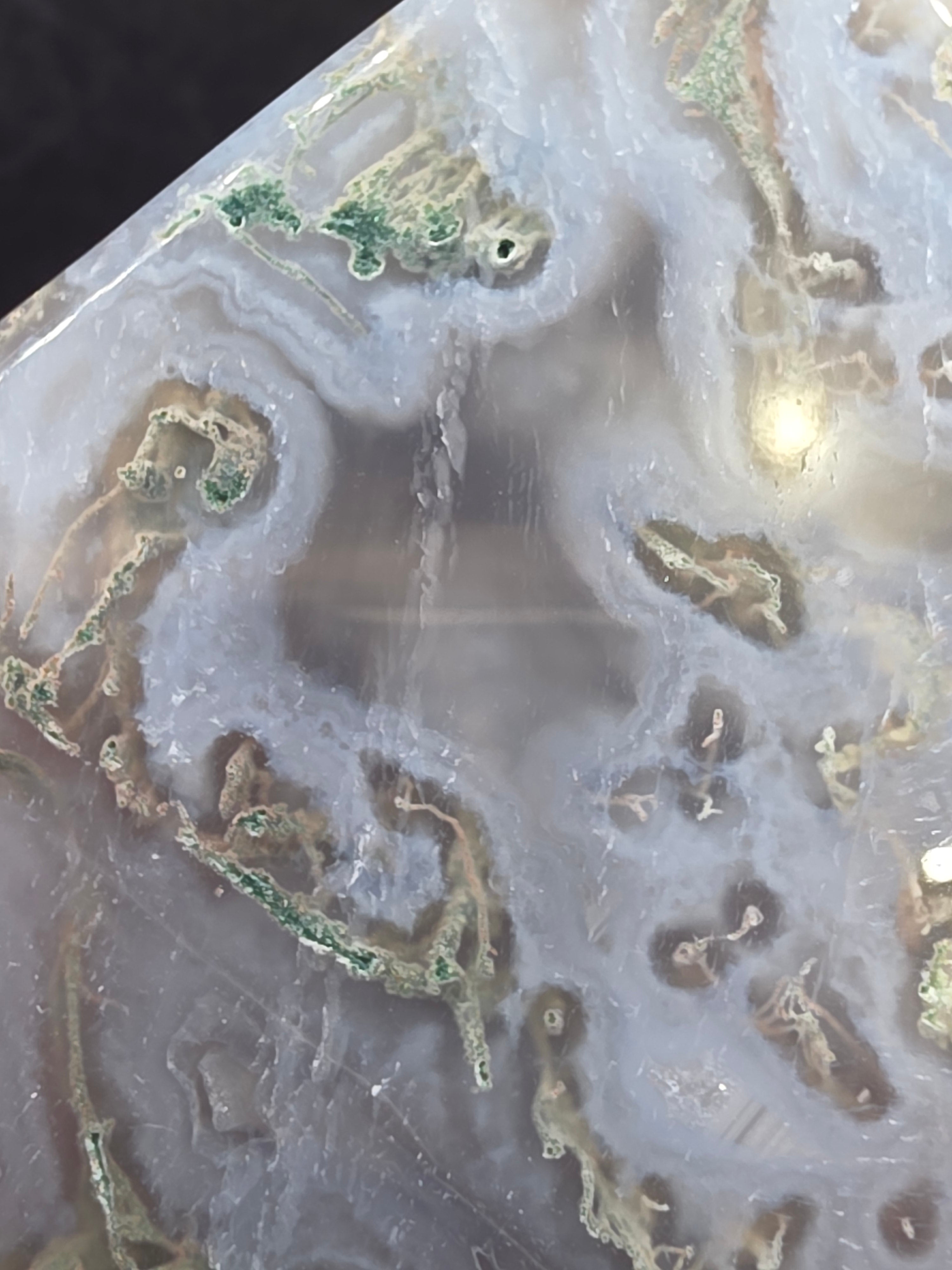 Moss Agate Diamond F
