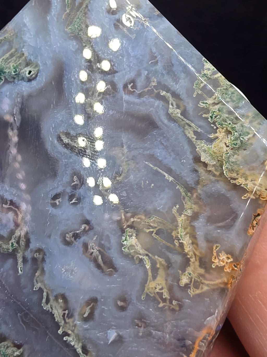 Moss Agate Diamond F