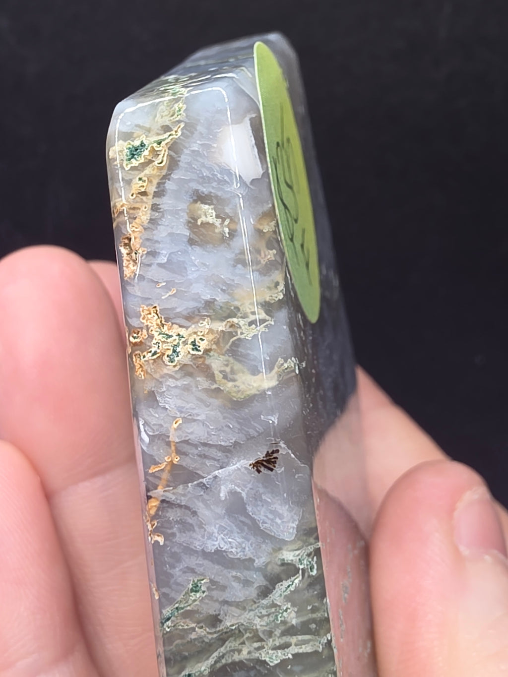 Moss Agate Diamond F