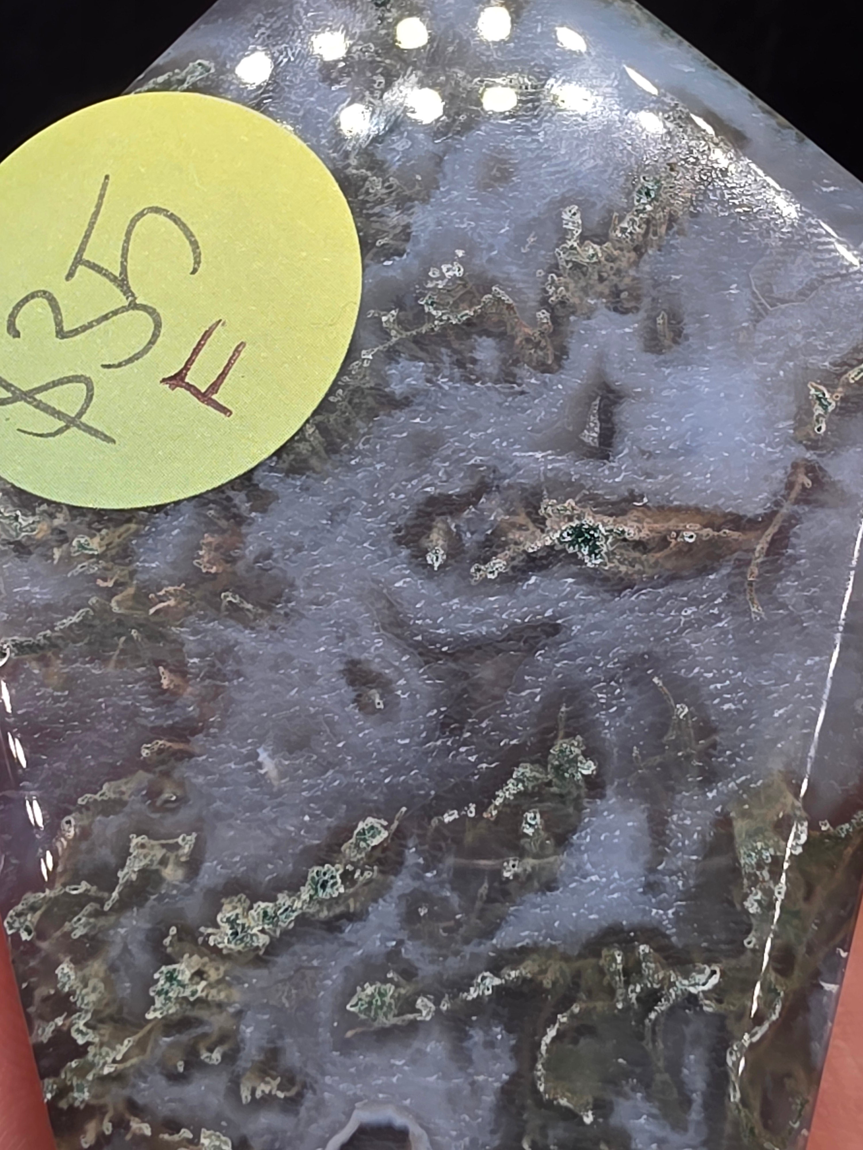 Moss Agate Diamond F