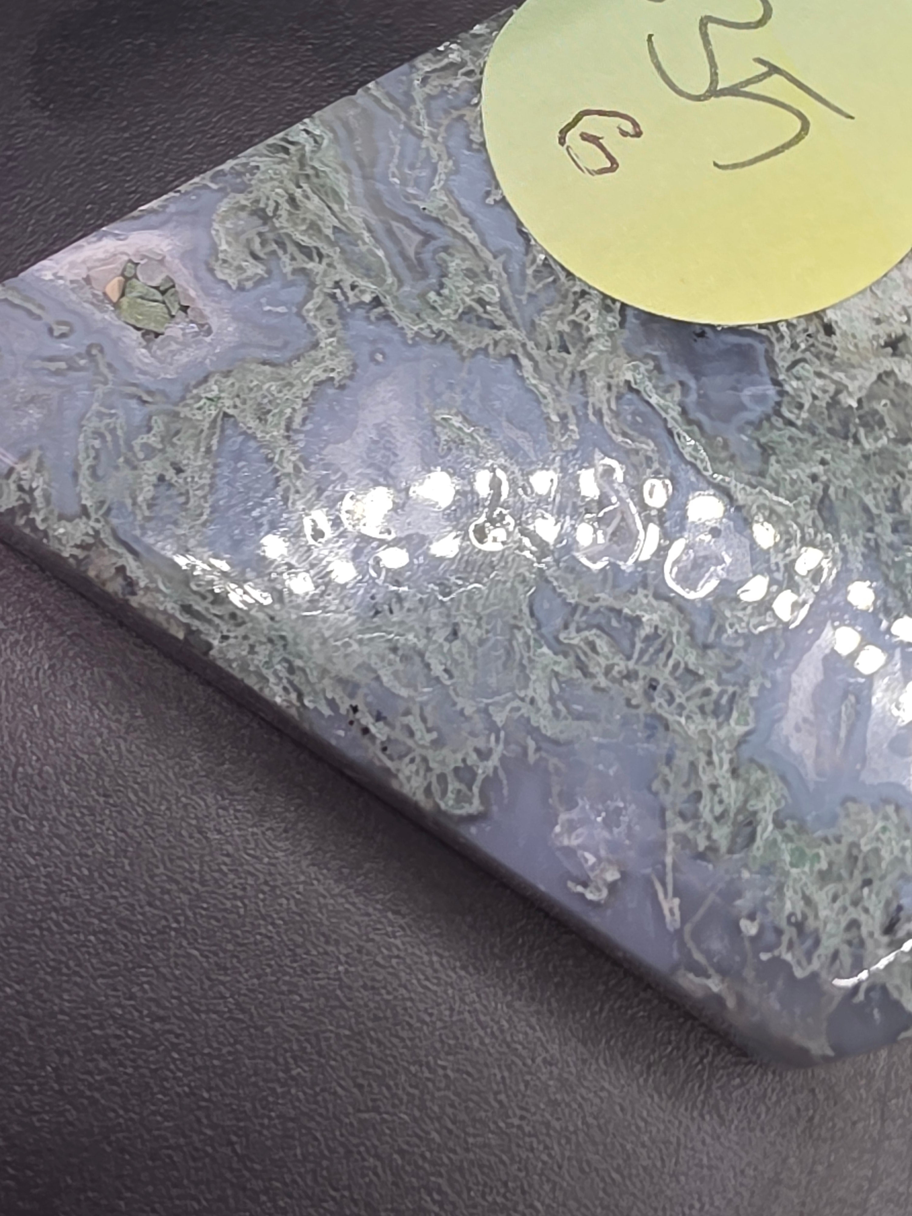 Moss Agate Diamond G