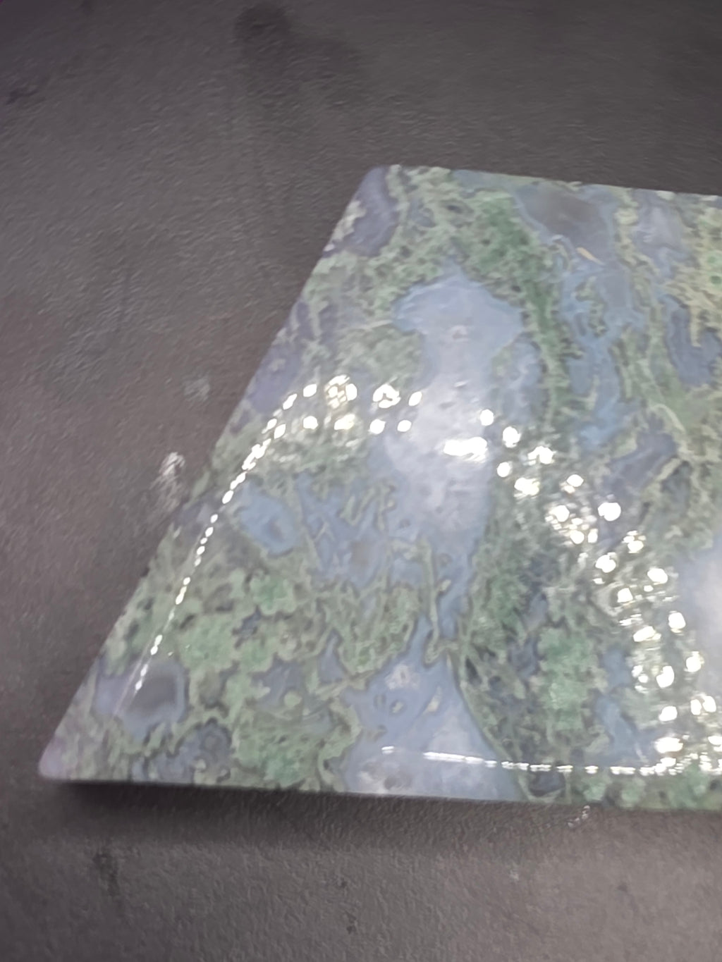 Moss Agate Diamond G