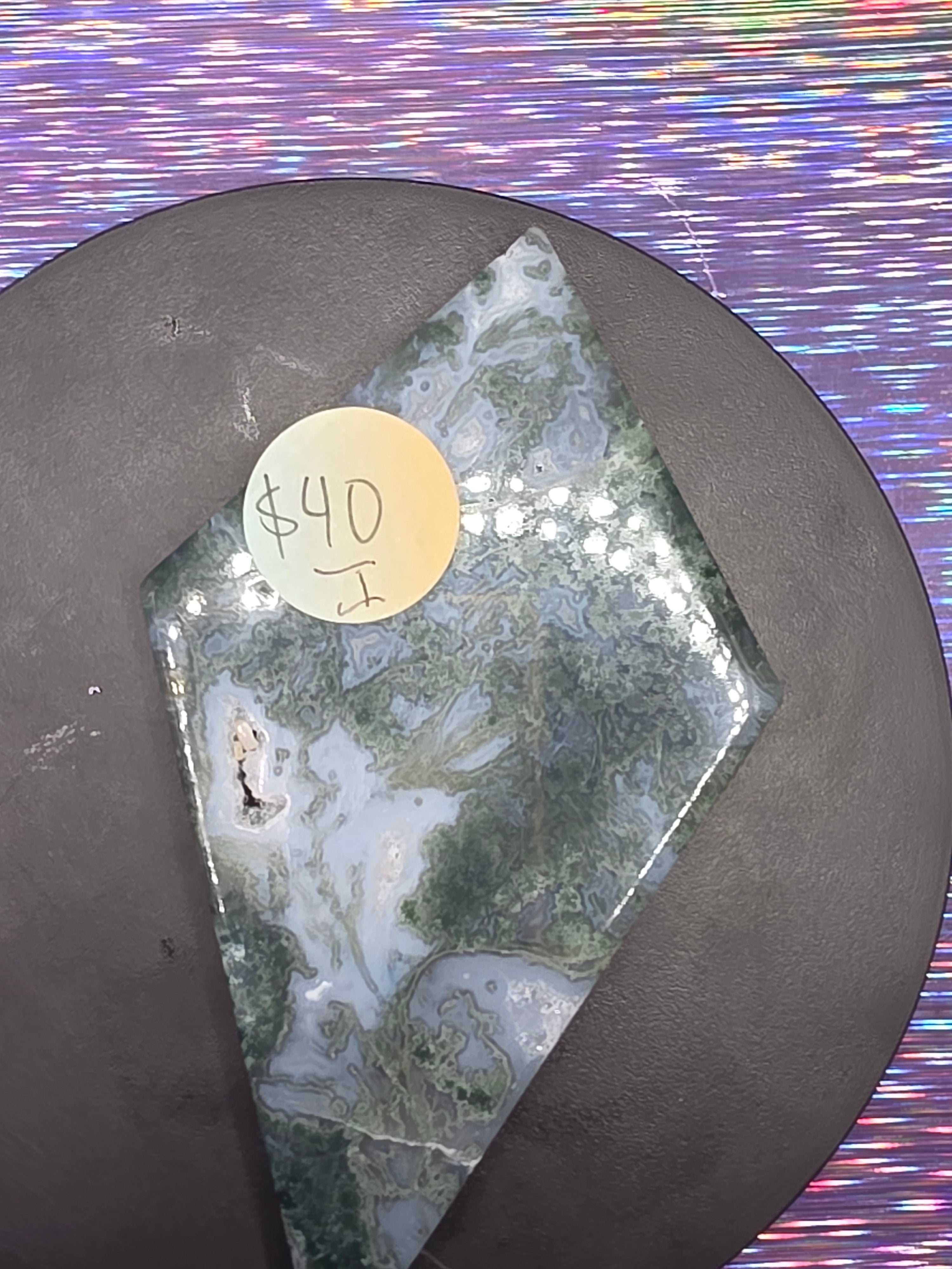 Moss Agate Diamond I