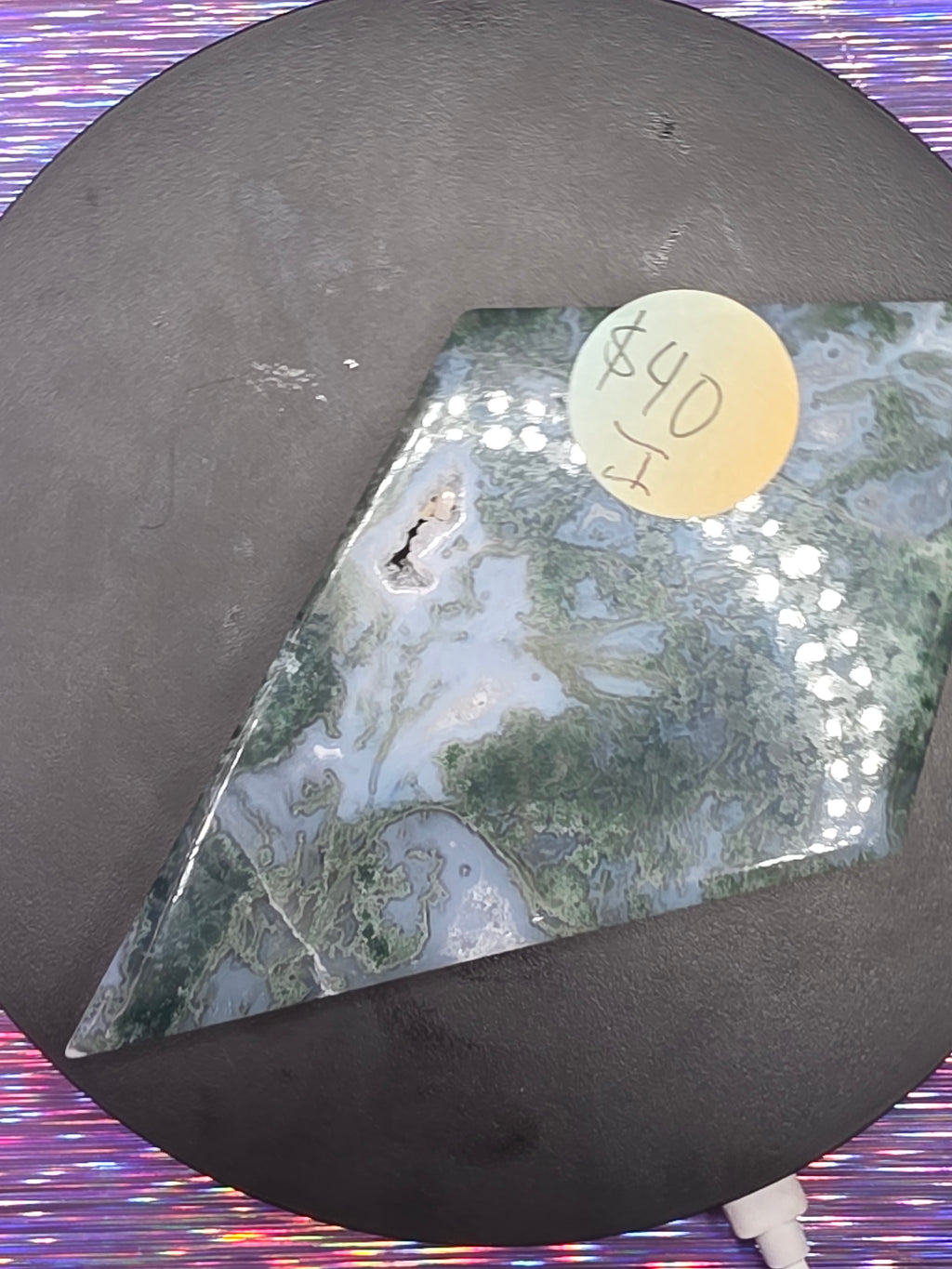 Moss Agate Diamond I
