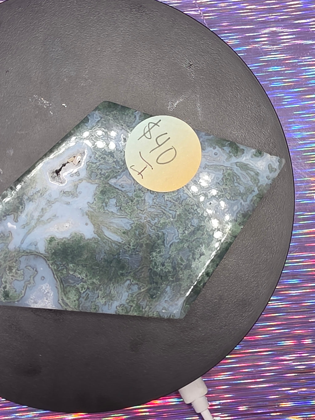 Moss Agate Diamond I