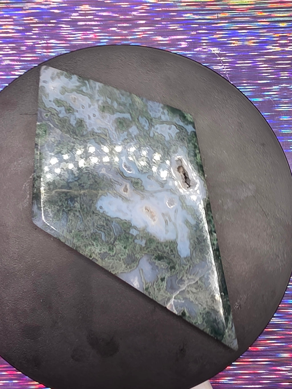 Moss Agate Diamond I