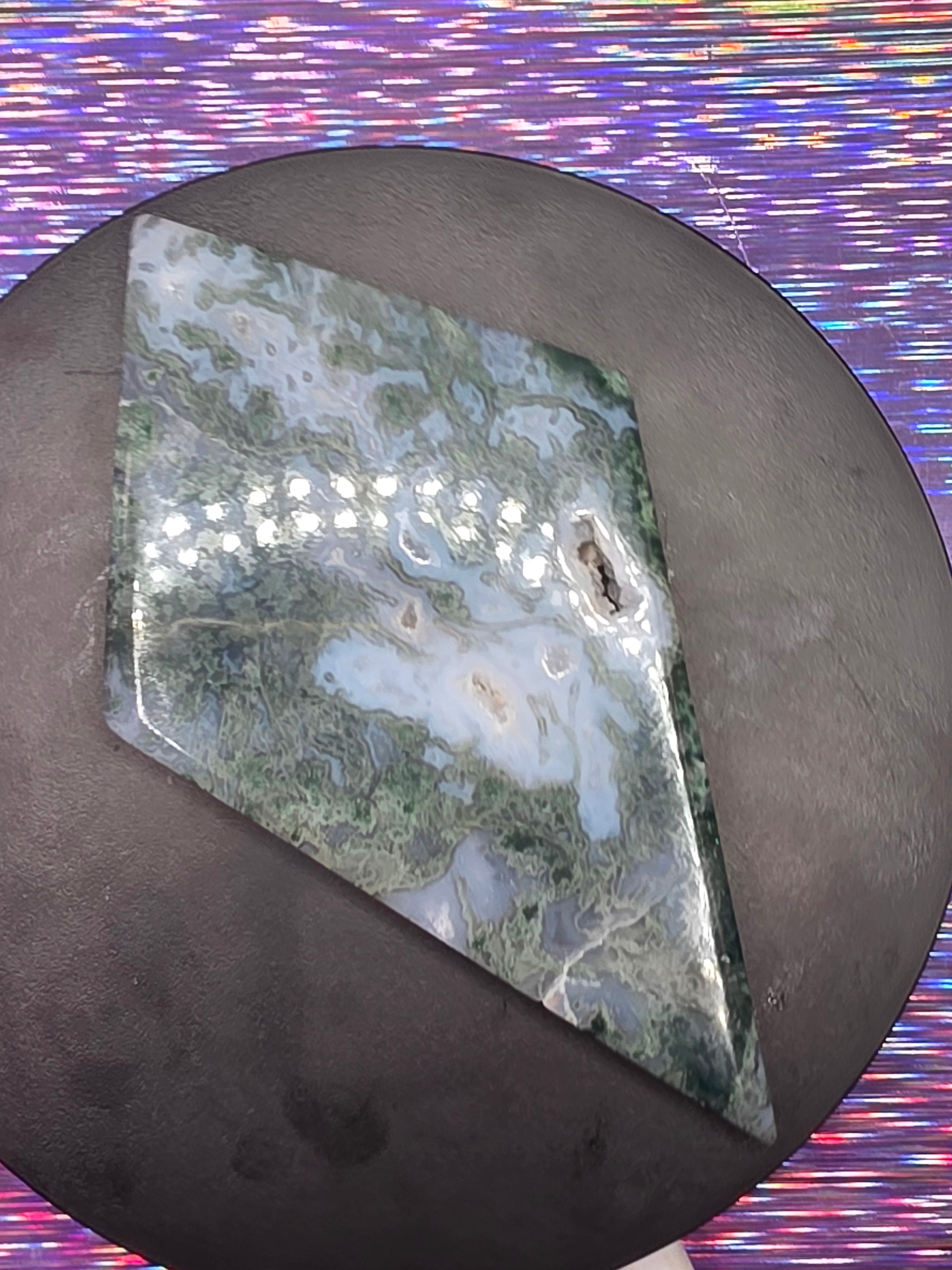 Moss Agate Diamond I