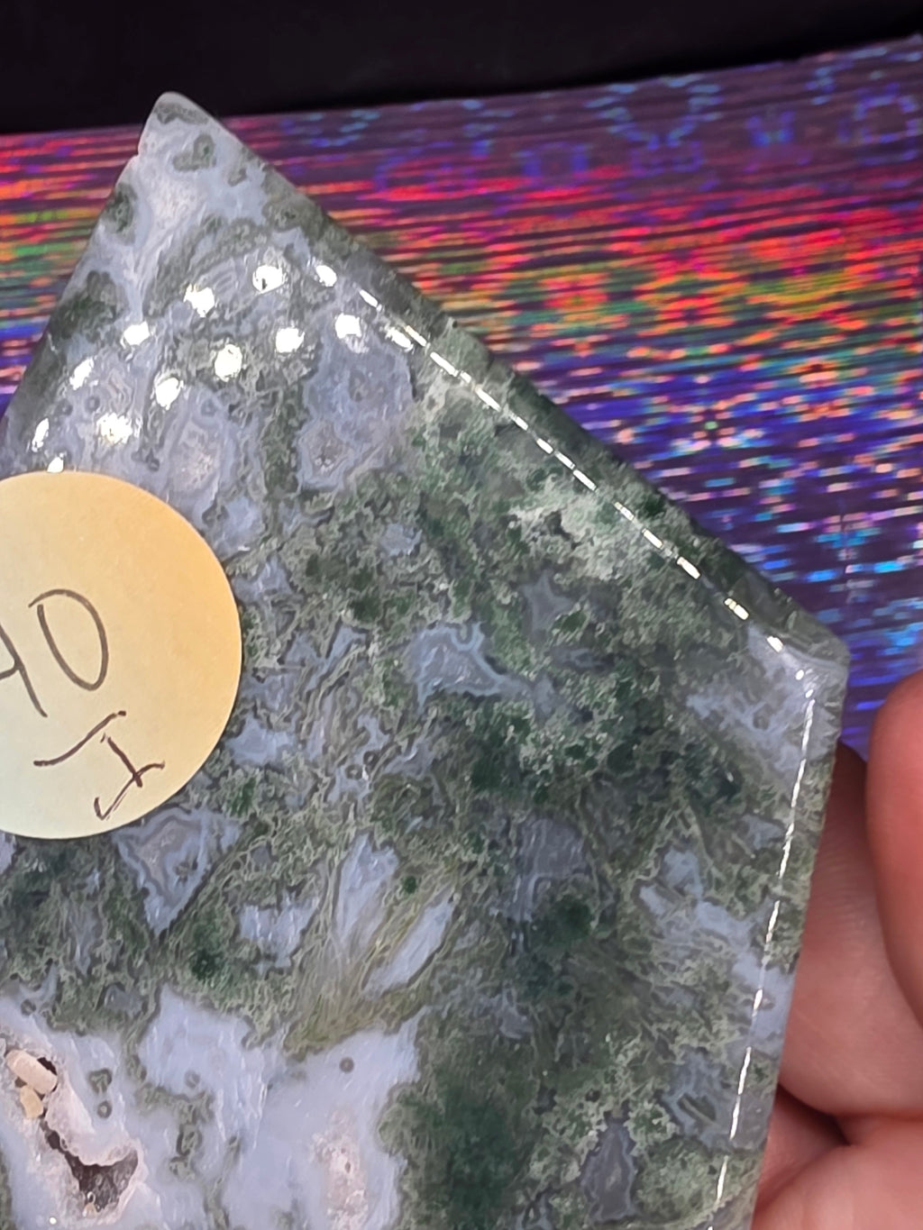 Moss Agate Diamond I