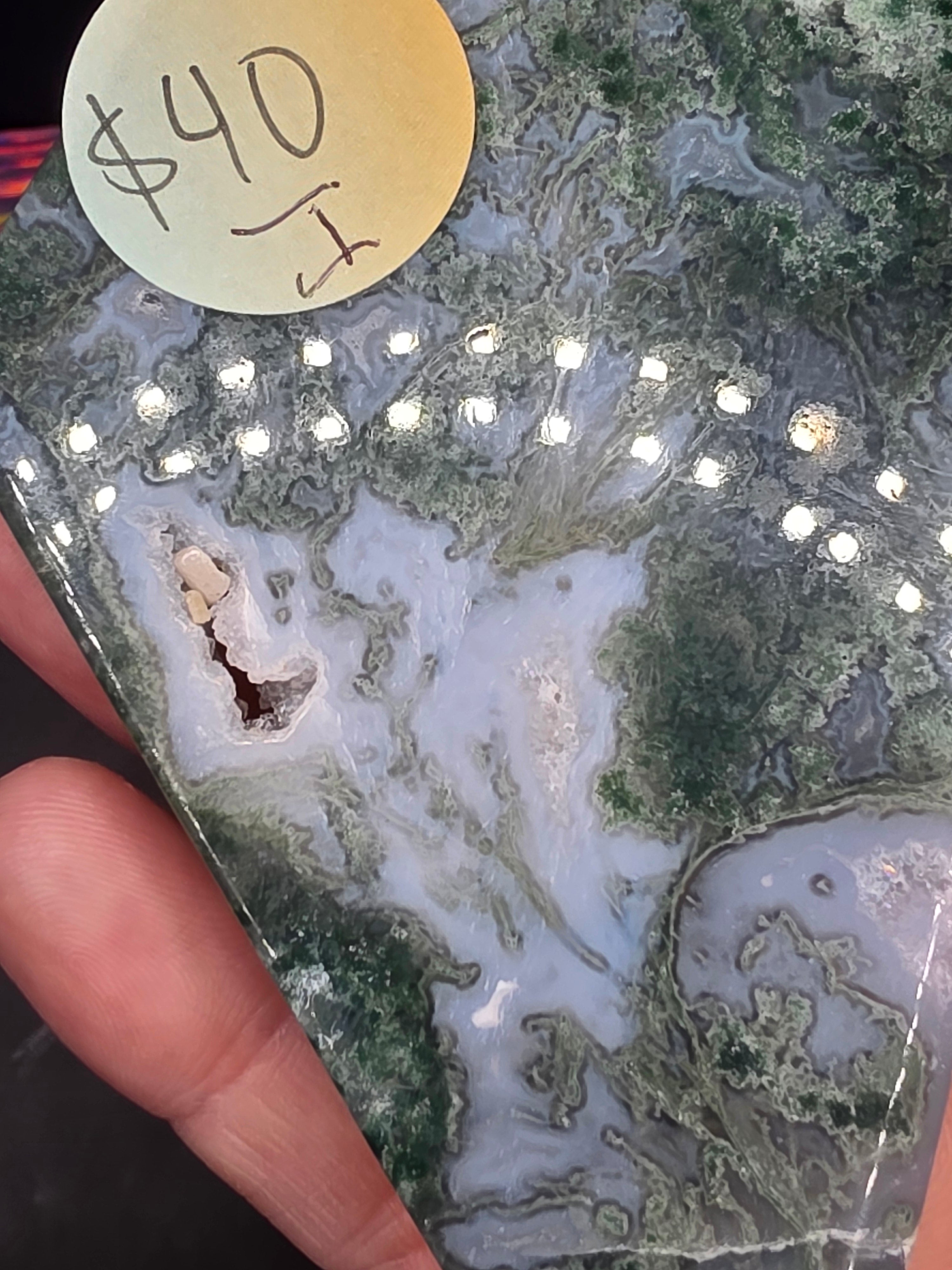 Moss Agate Diamond I