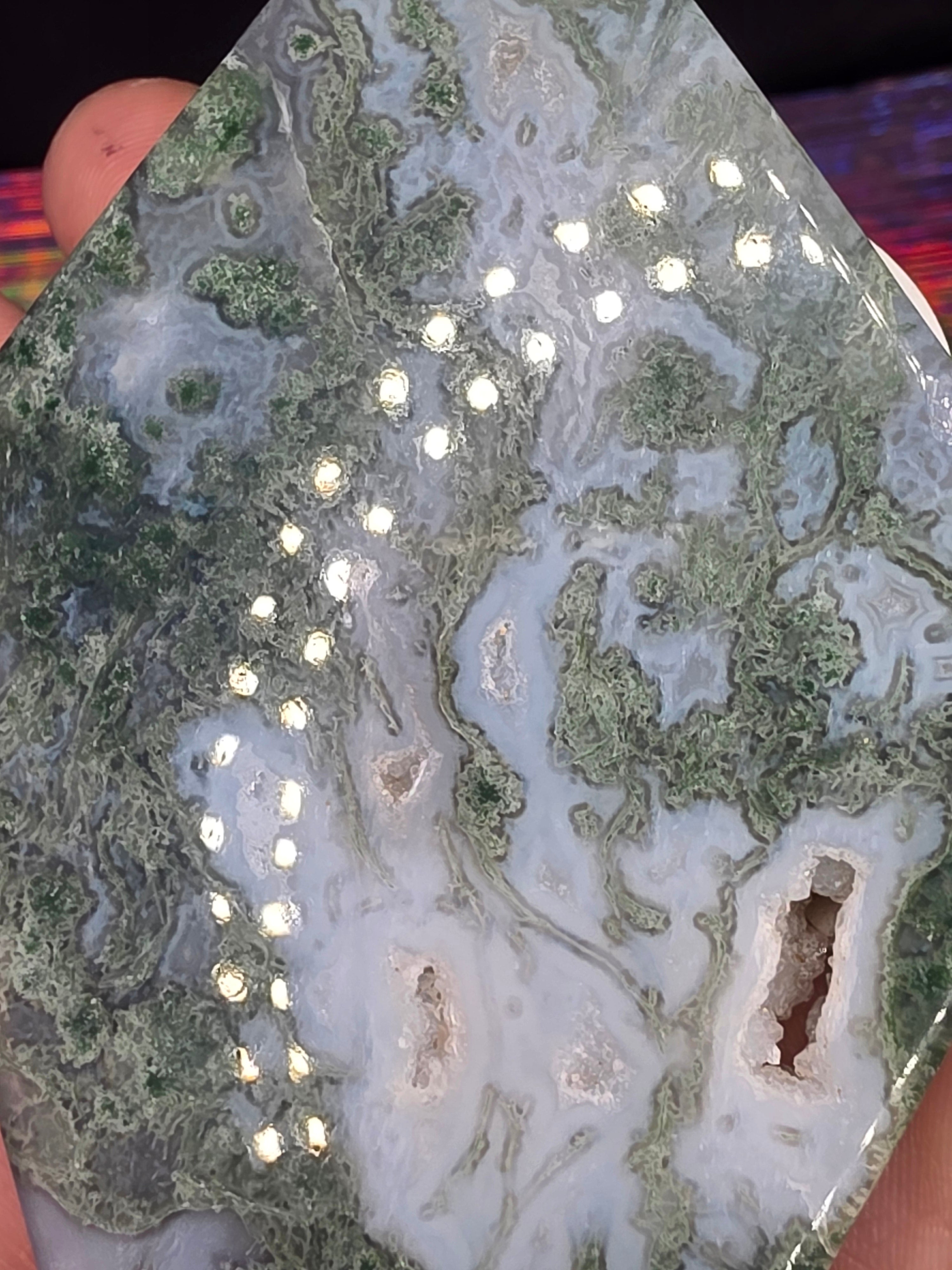 Moss Agate Diamond I