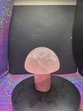 Rose Quartz Mushroom Carving