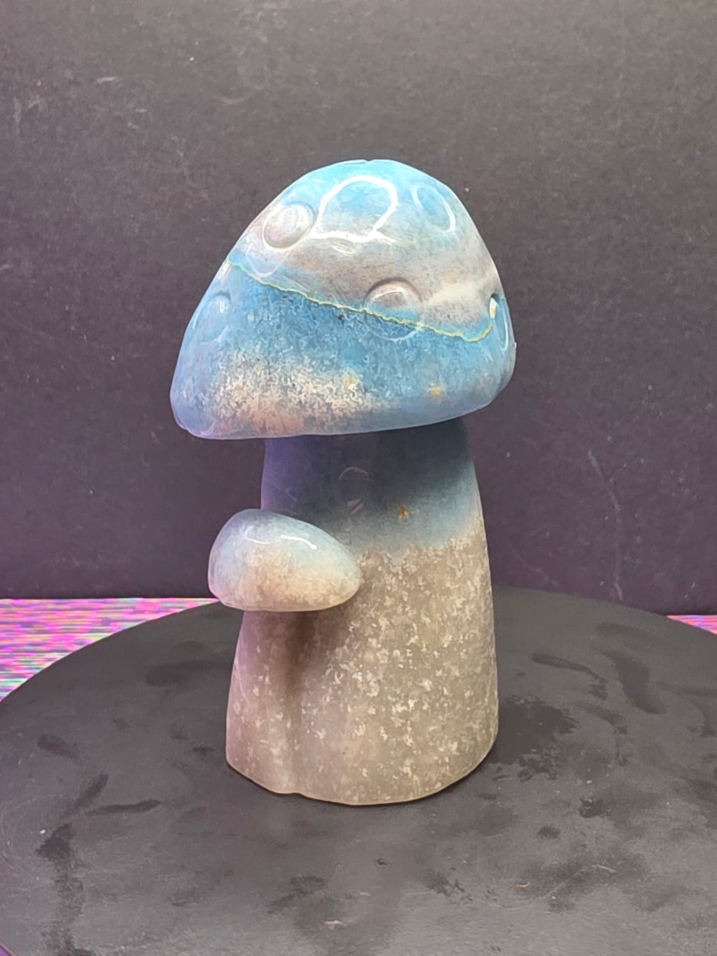 Trollite Mushroom Carving