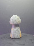 Gray Onyx Mushroom Carving A