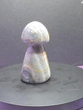 Gray Onyx Mushroom Carving B