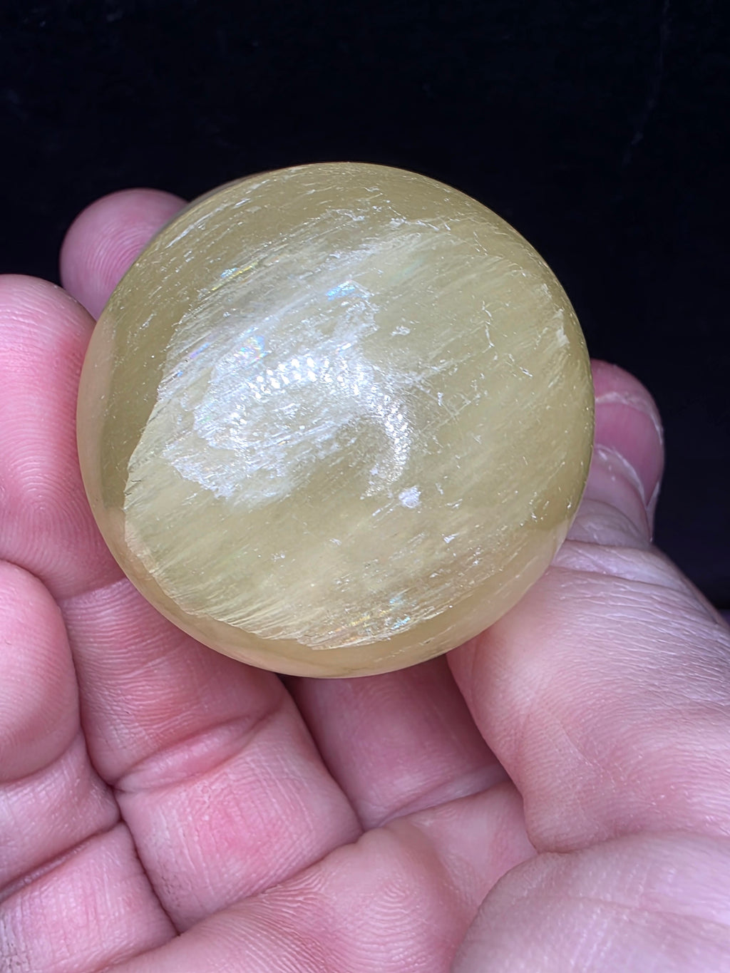🍄 Lemon Calcite Mushroom Carving A