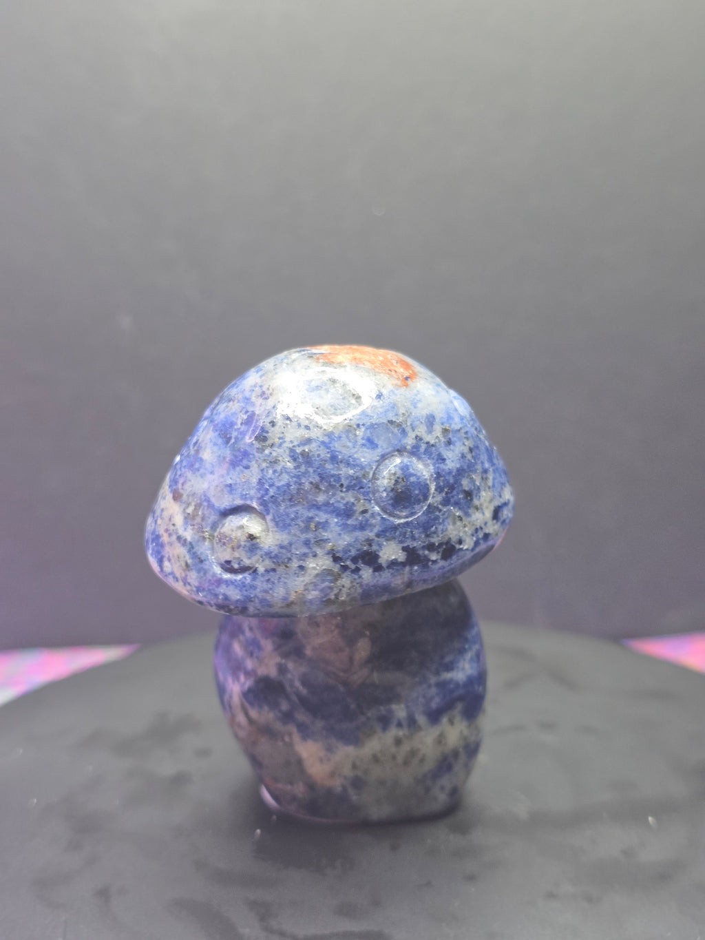 🍄 Sodalite Mushroom Carving