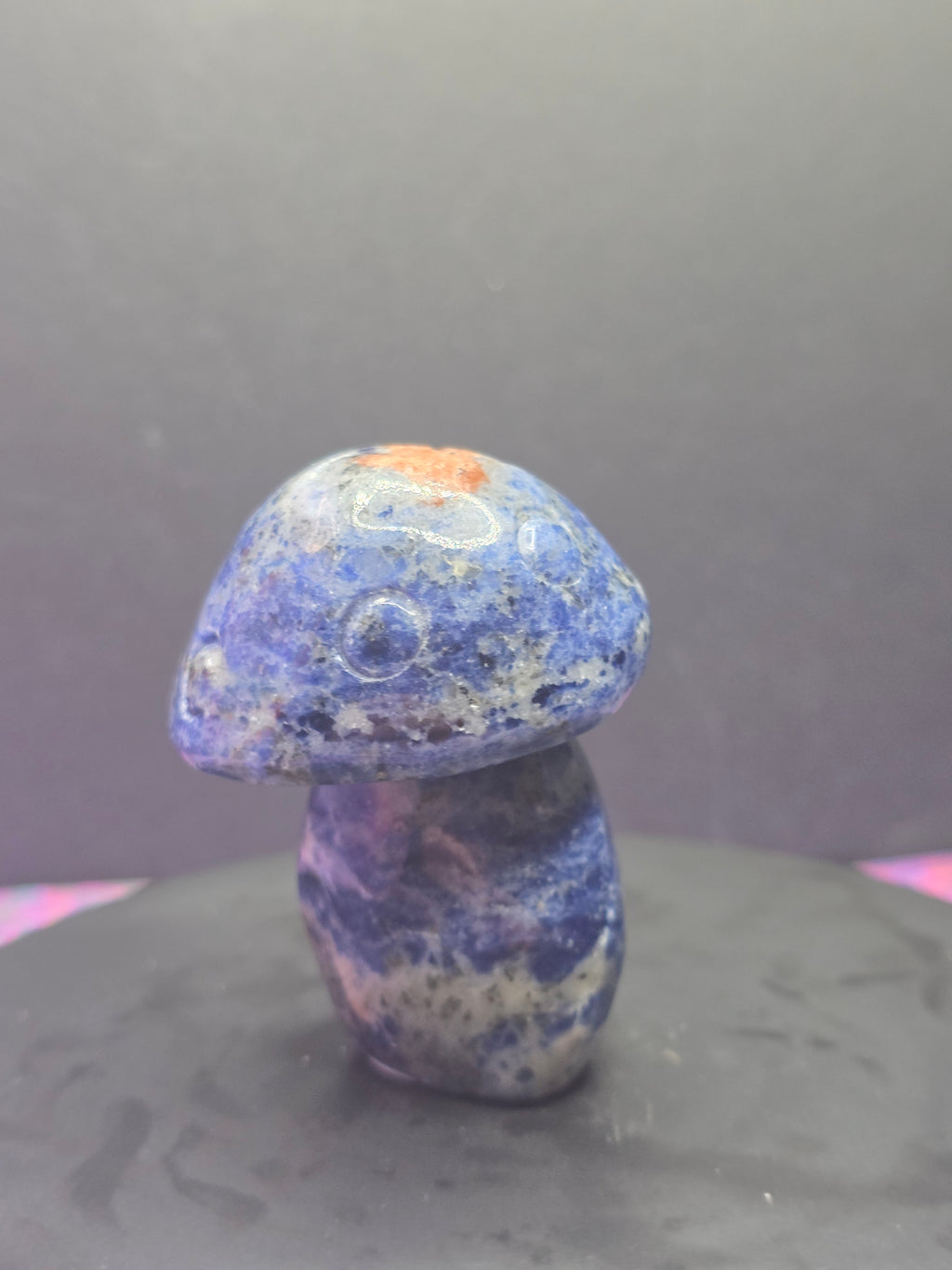 🍄 Sodalite Mushroom Carving