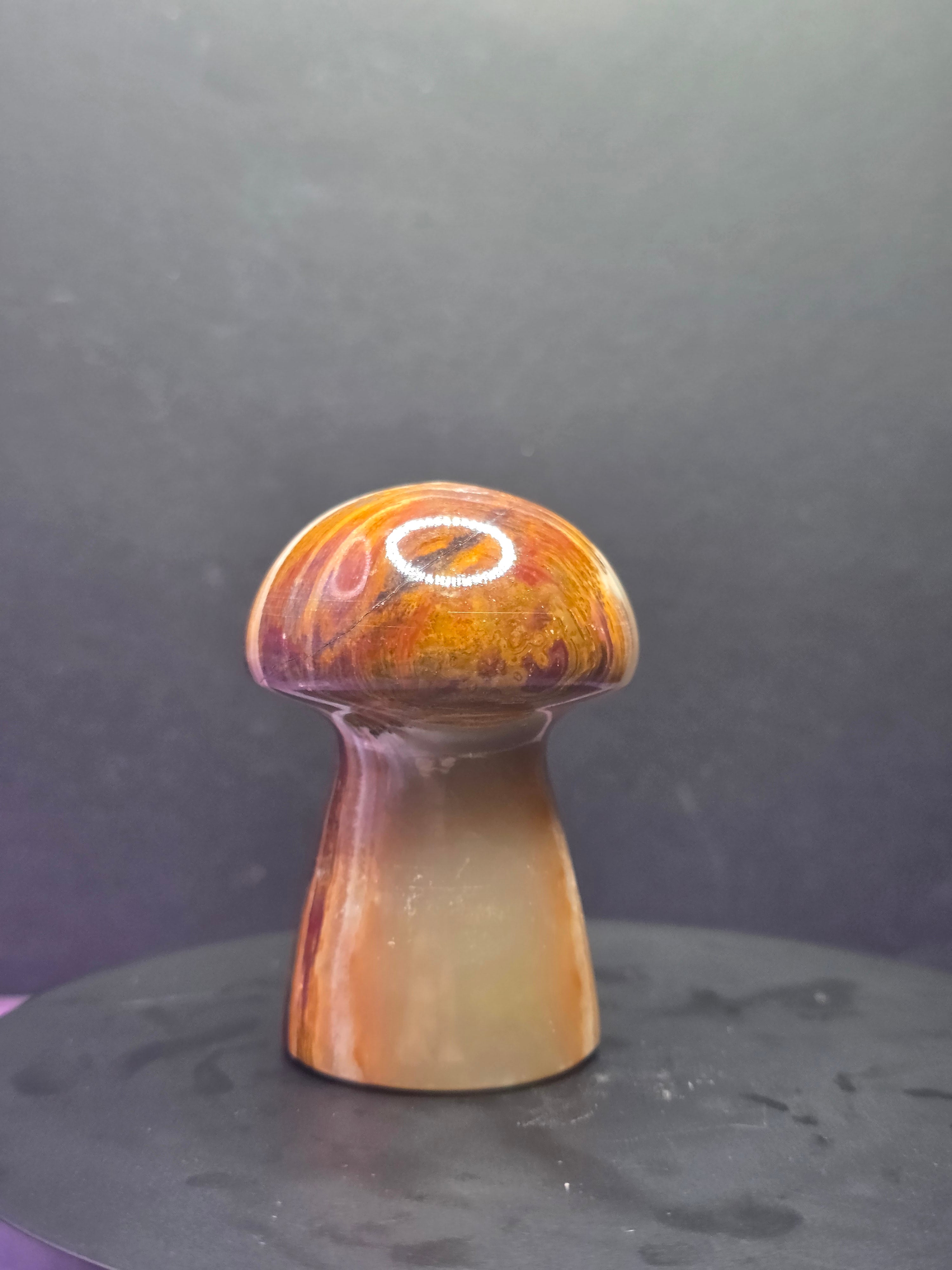 🍄 Onyx Mushroom Carving A