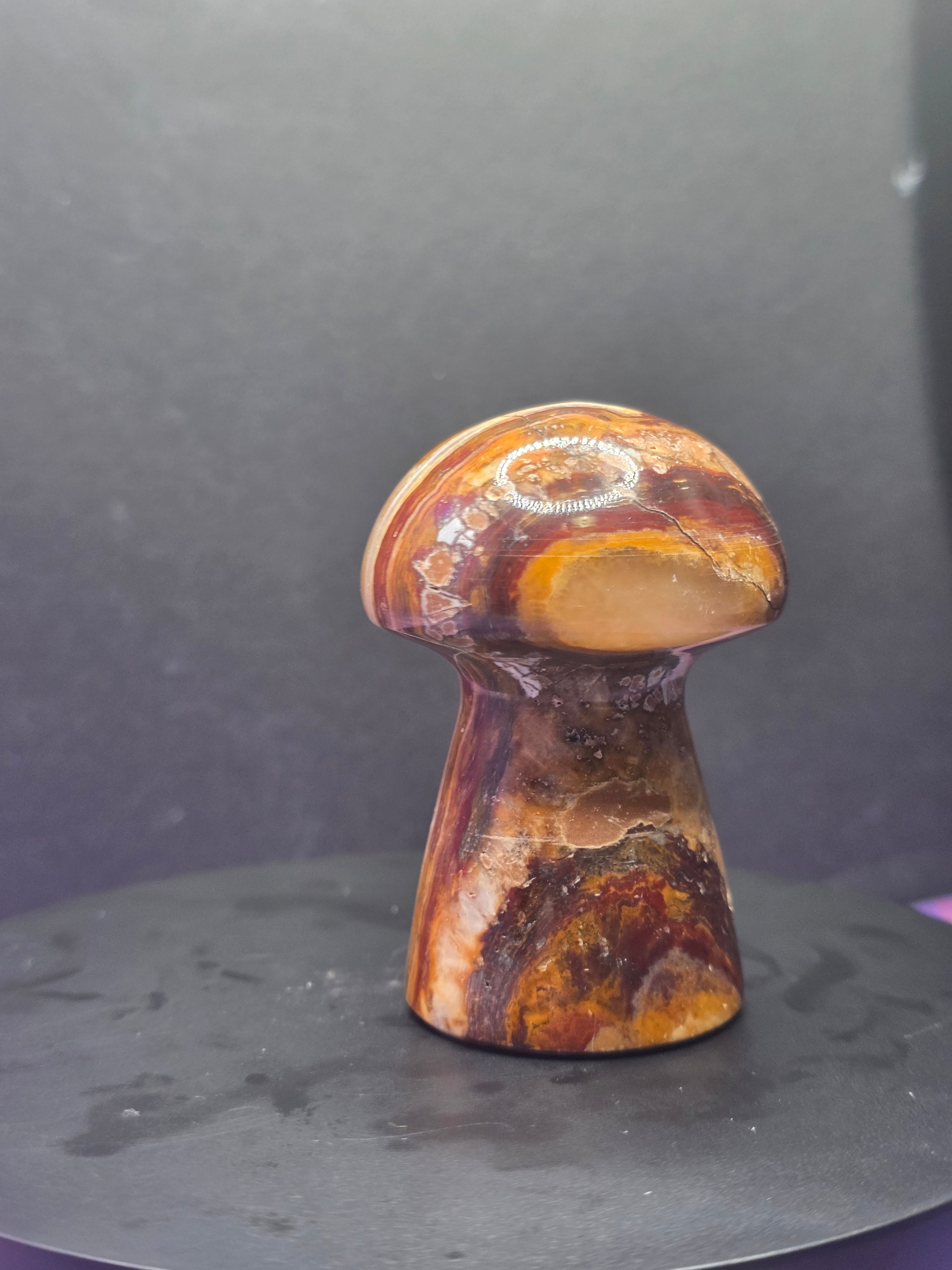 🍄 Onyx Mushroom Carving A