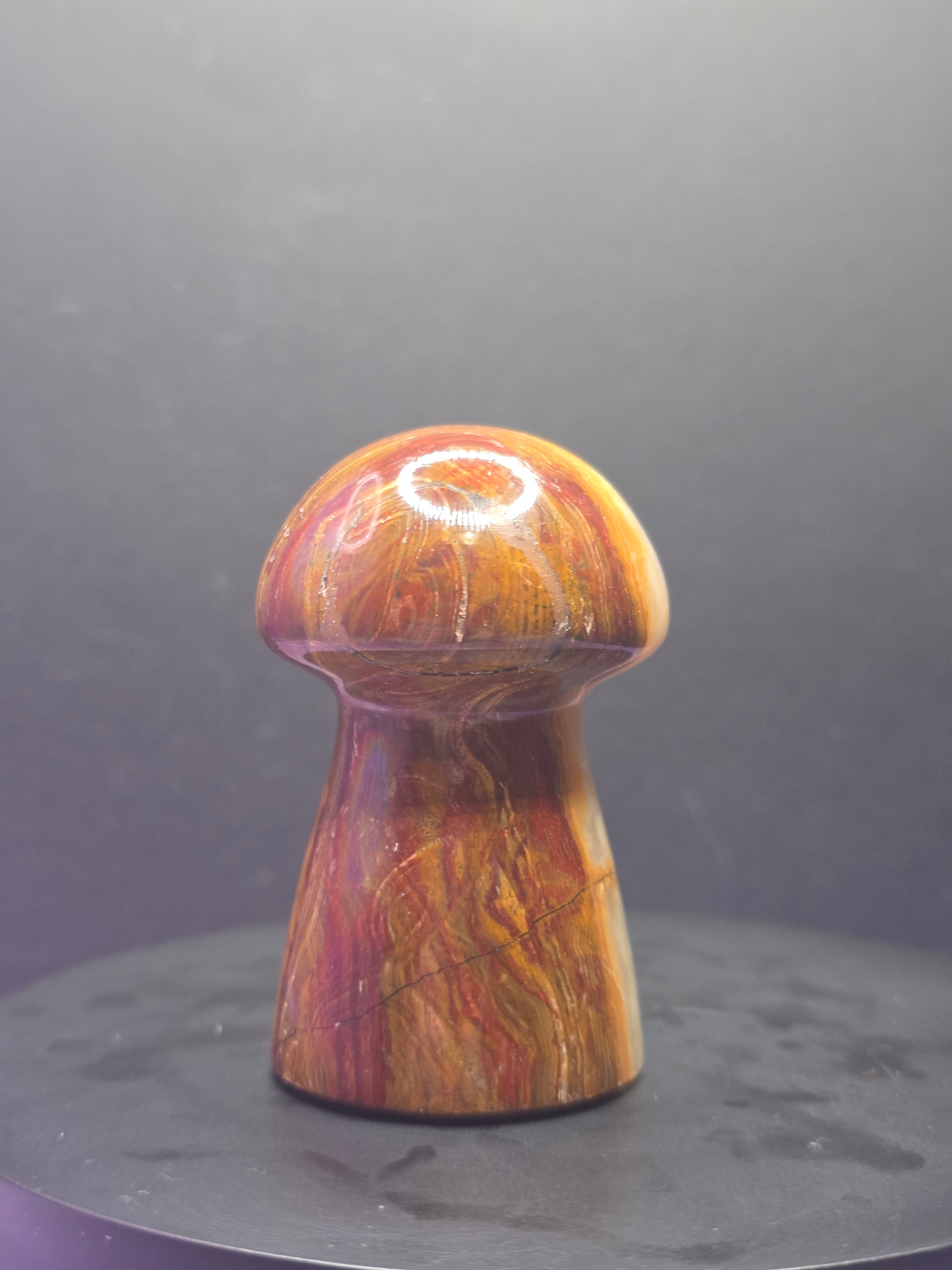 🍄 Onyx Mushroom Carving B