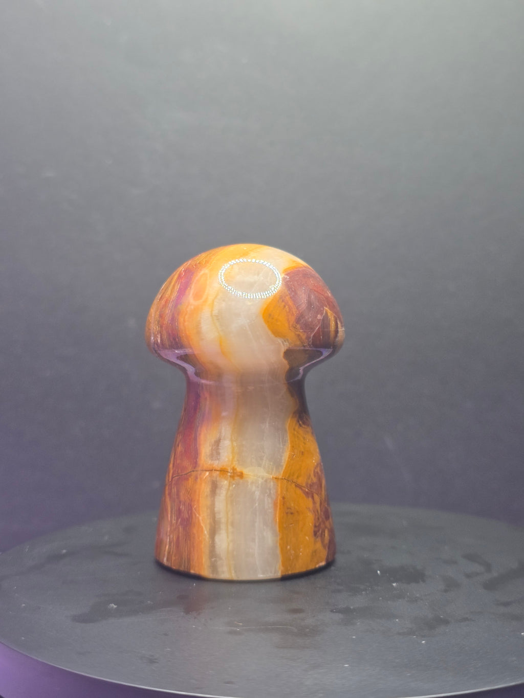 🍄 Onyx Mushroom Carving B