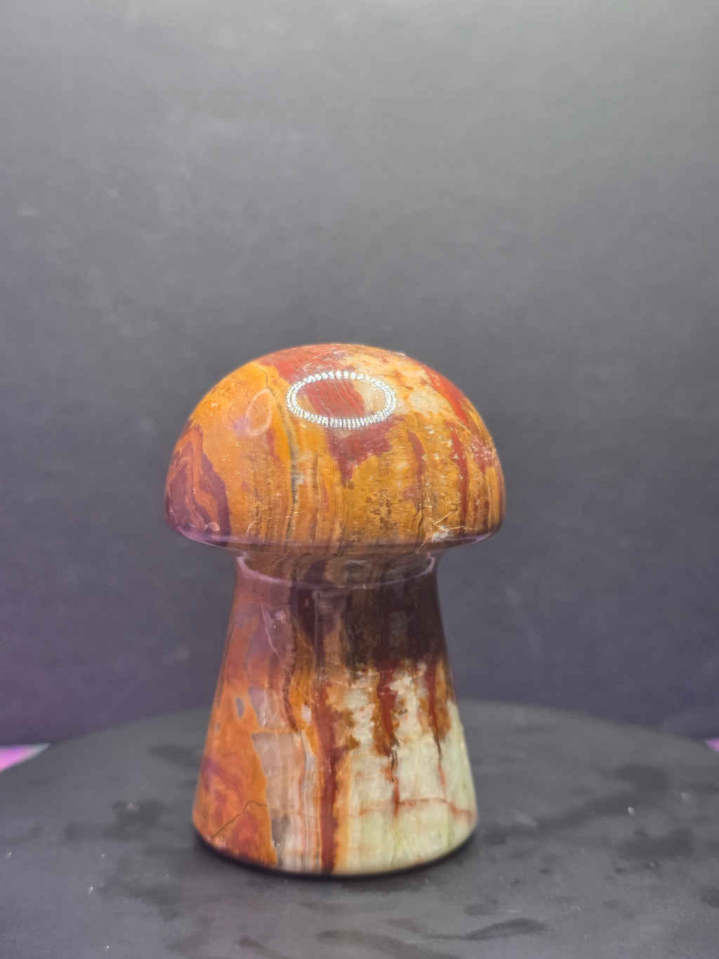 🍄 Onyx Mushroom Carving C
