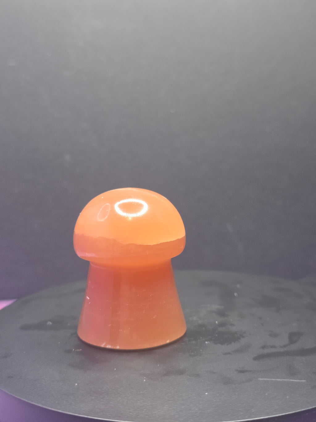 🍄 Caramel Calcite Mushroom Carving A