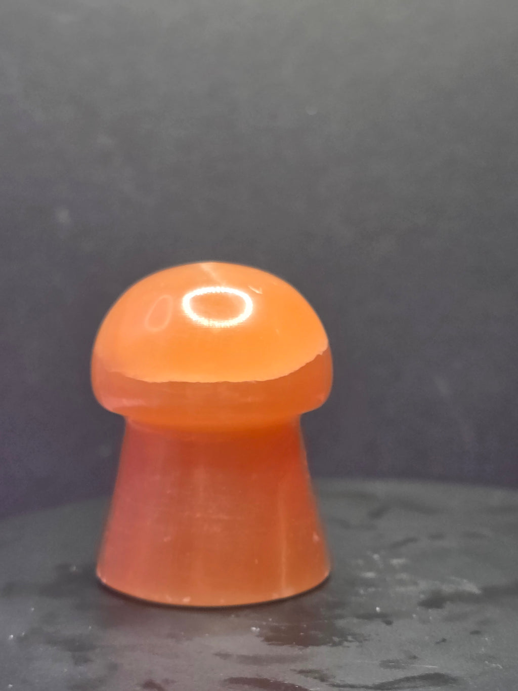 🍄 Caramel Calcite Mushroom Carving A