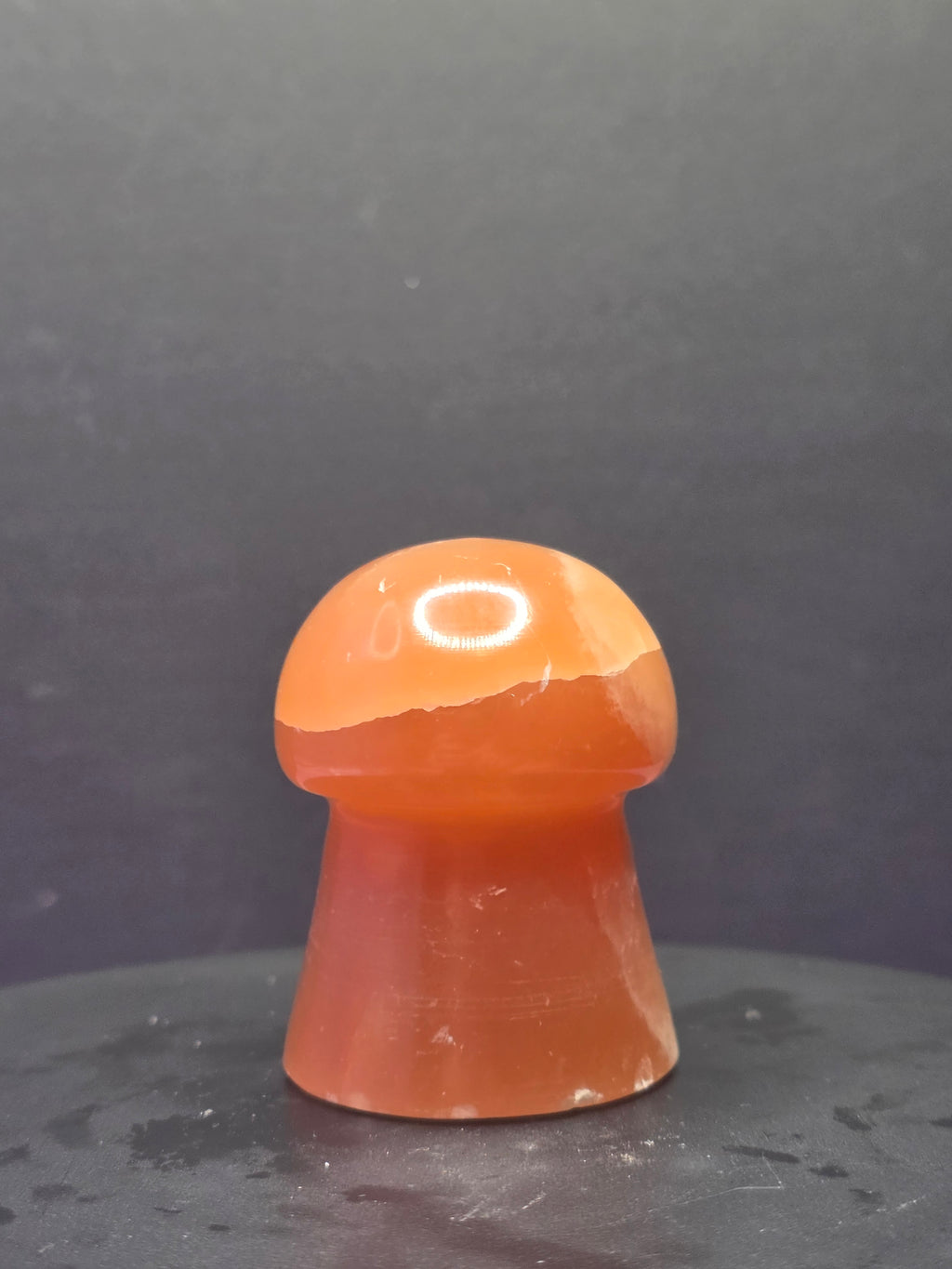 🍄 Caramel Calcite Mushroom Carving A