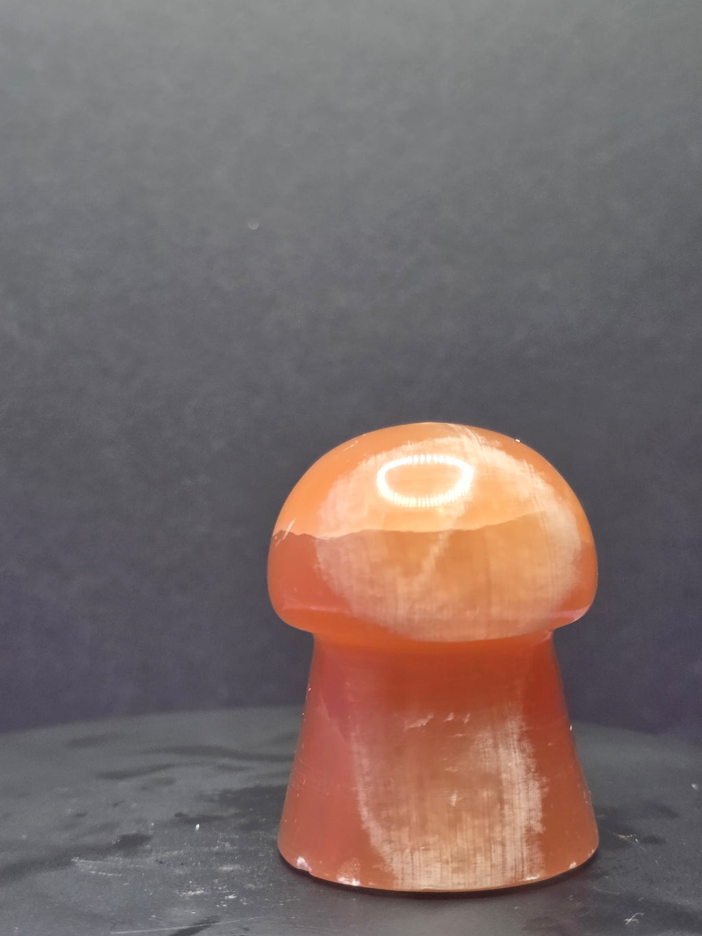 🍄 Caramel Calcite Mushroom Carving A