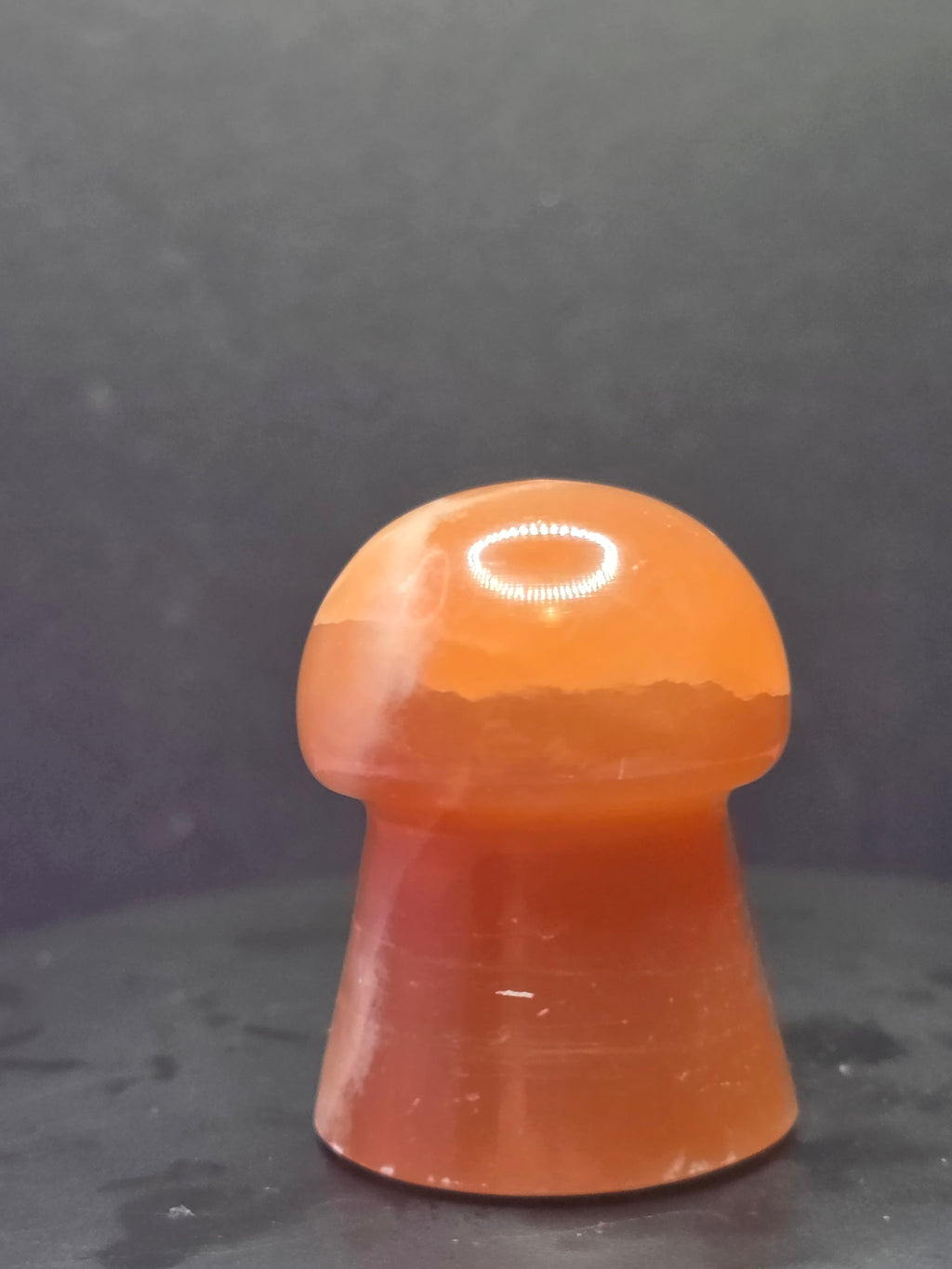 🍄 Caramel Calcite Mushroom Carving A