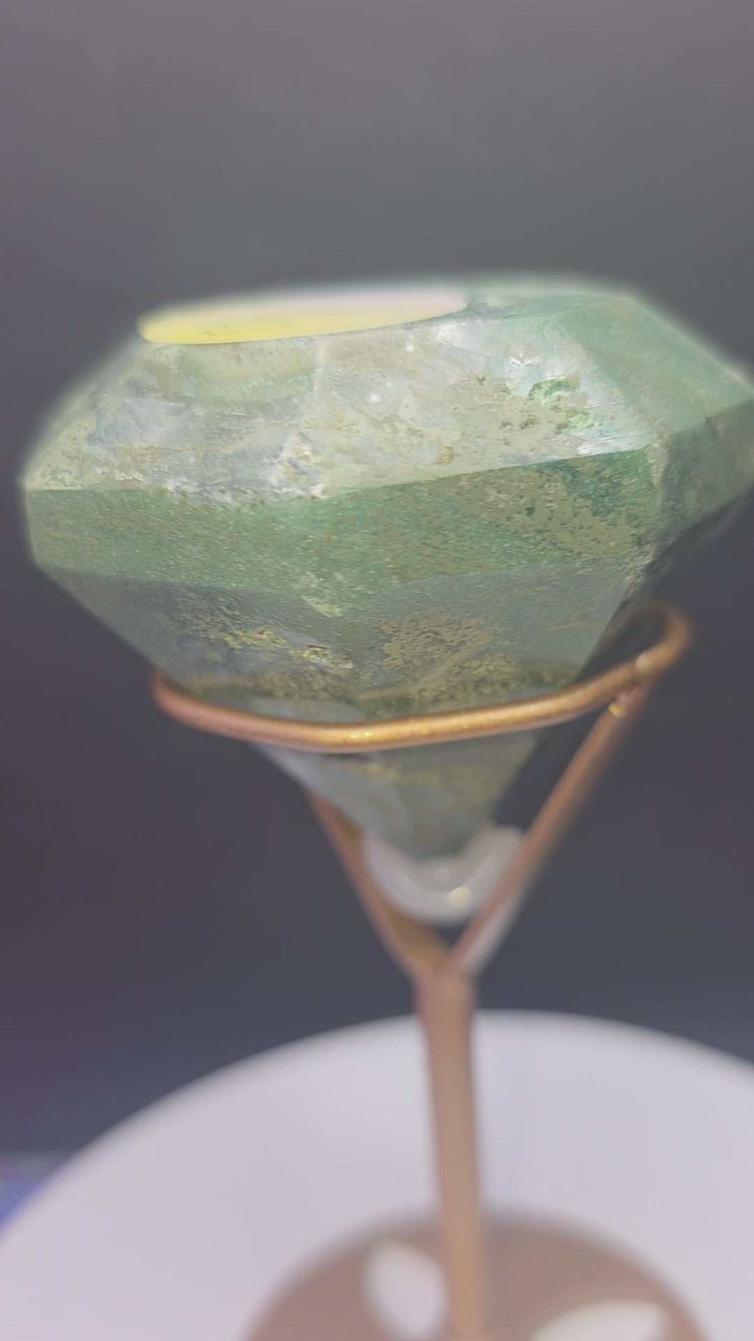 Ocean Jasper Moss Agate Diamond C