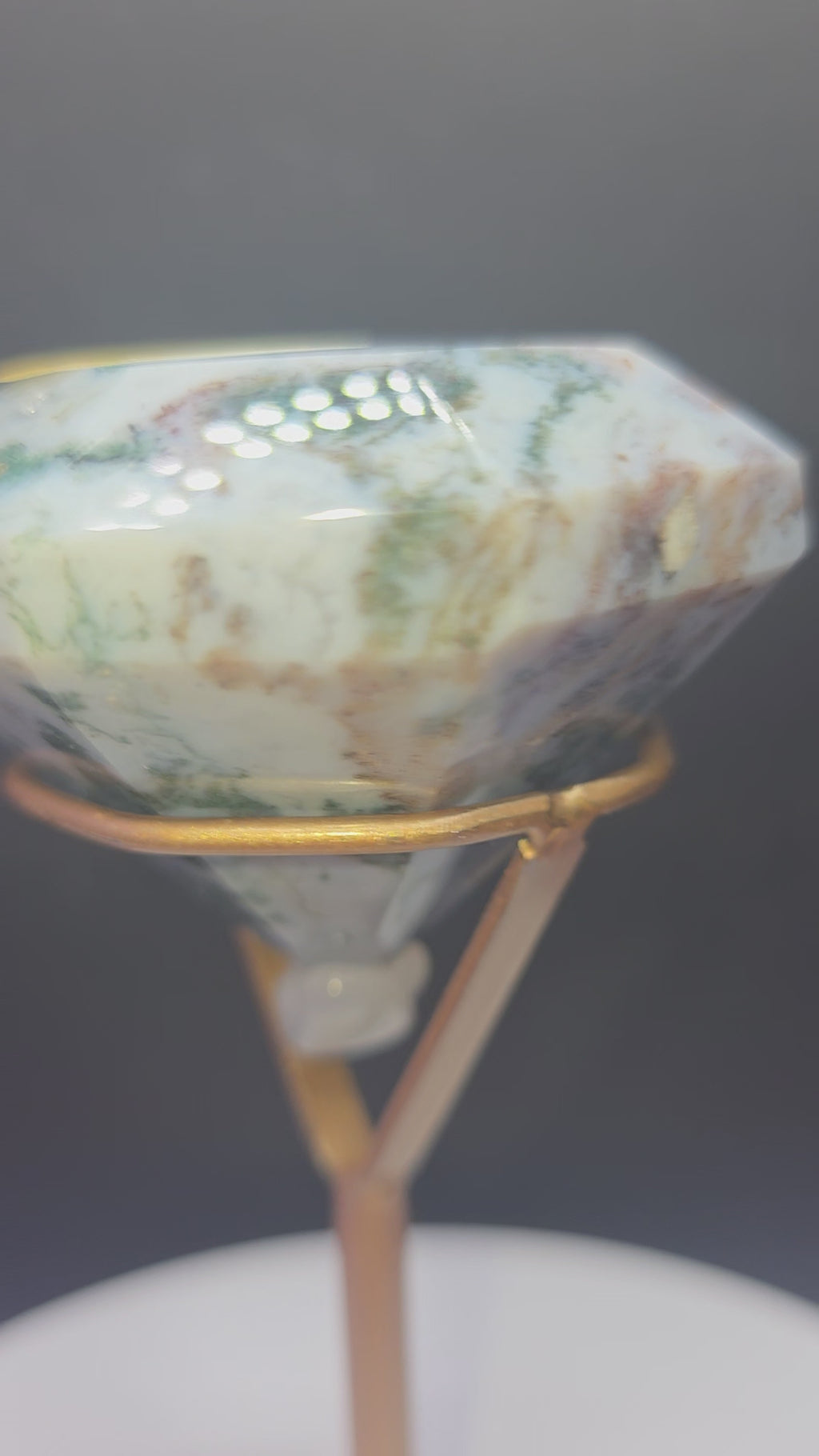 Ocean Jasper Moss Agate Diamond B