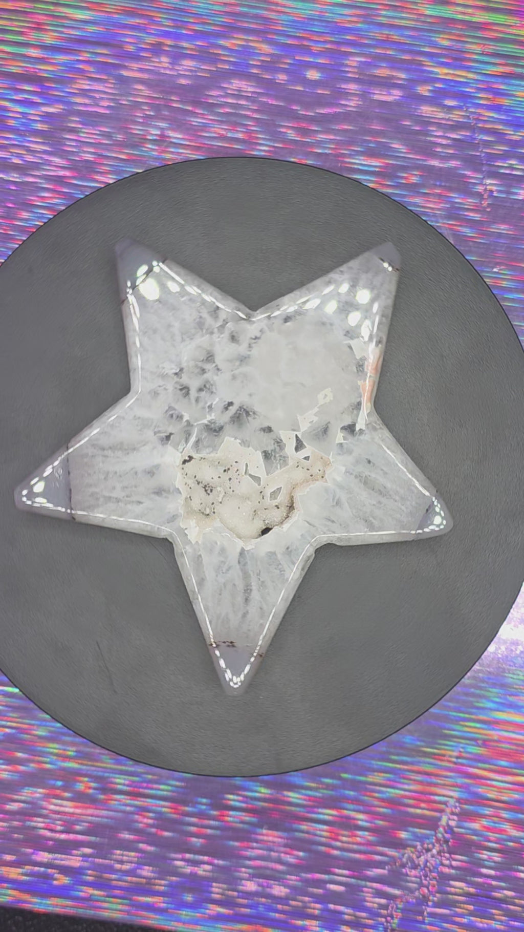 Agate and Quartz Star A