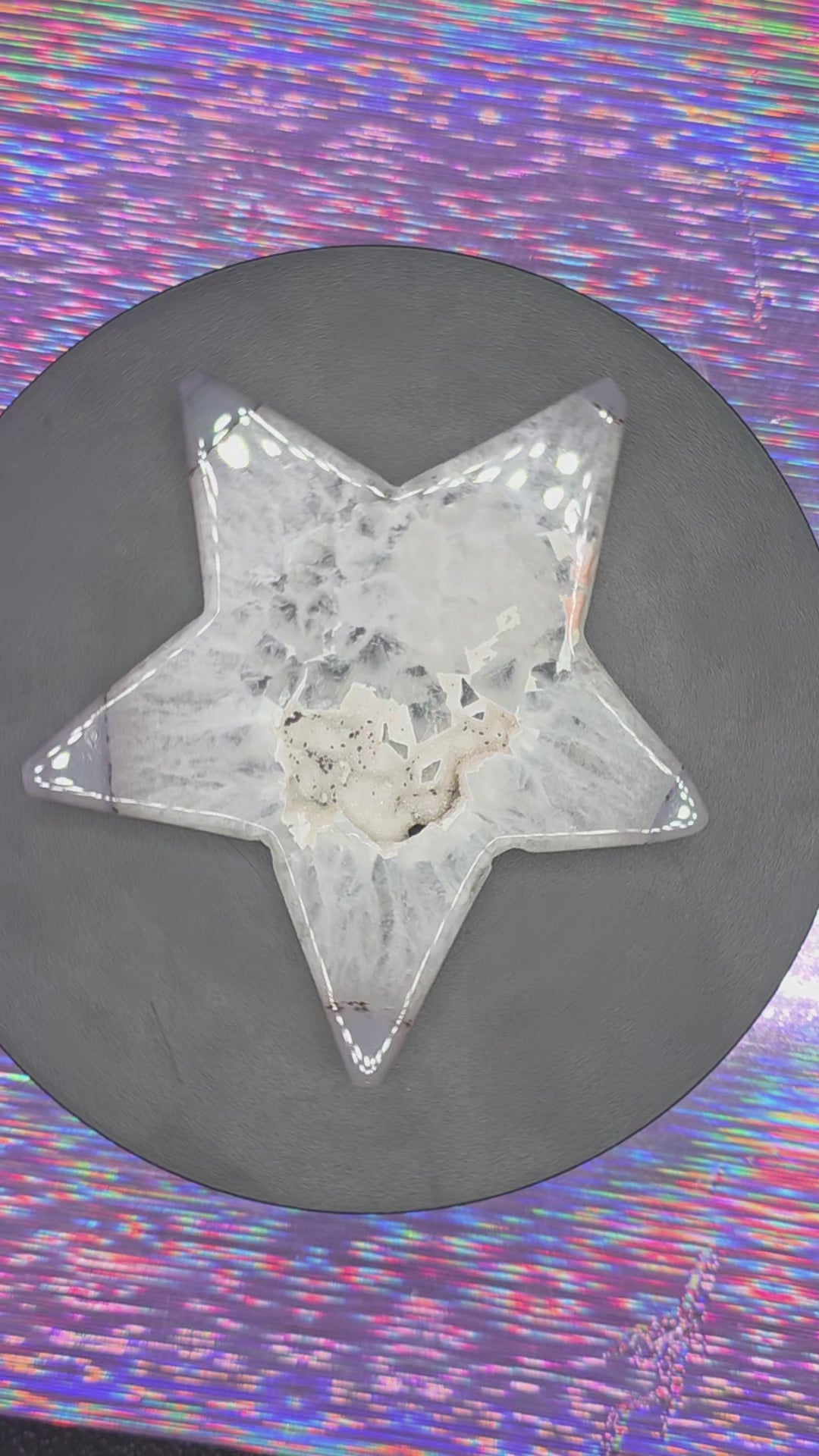 Agate and Quartz Star A