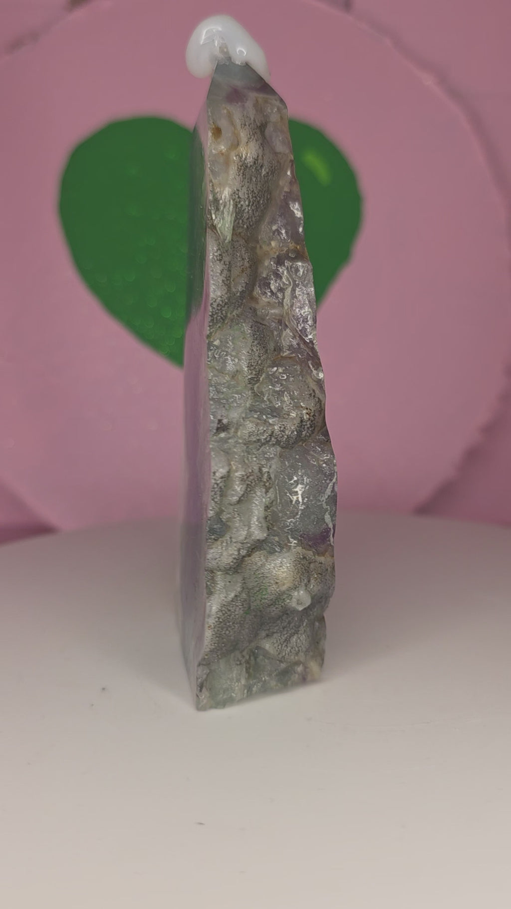 Fluorite Partial Rough Tower