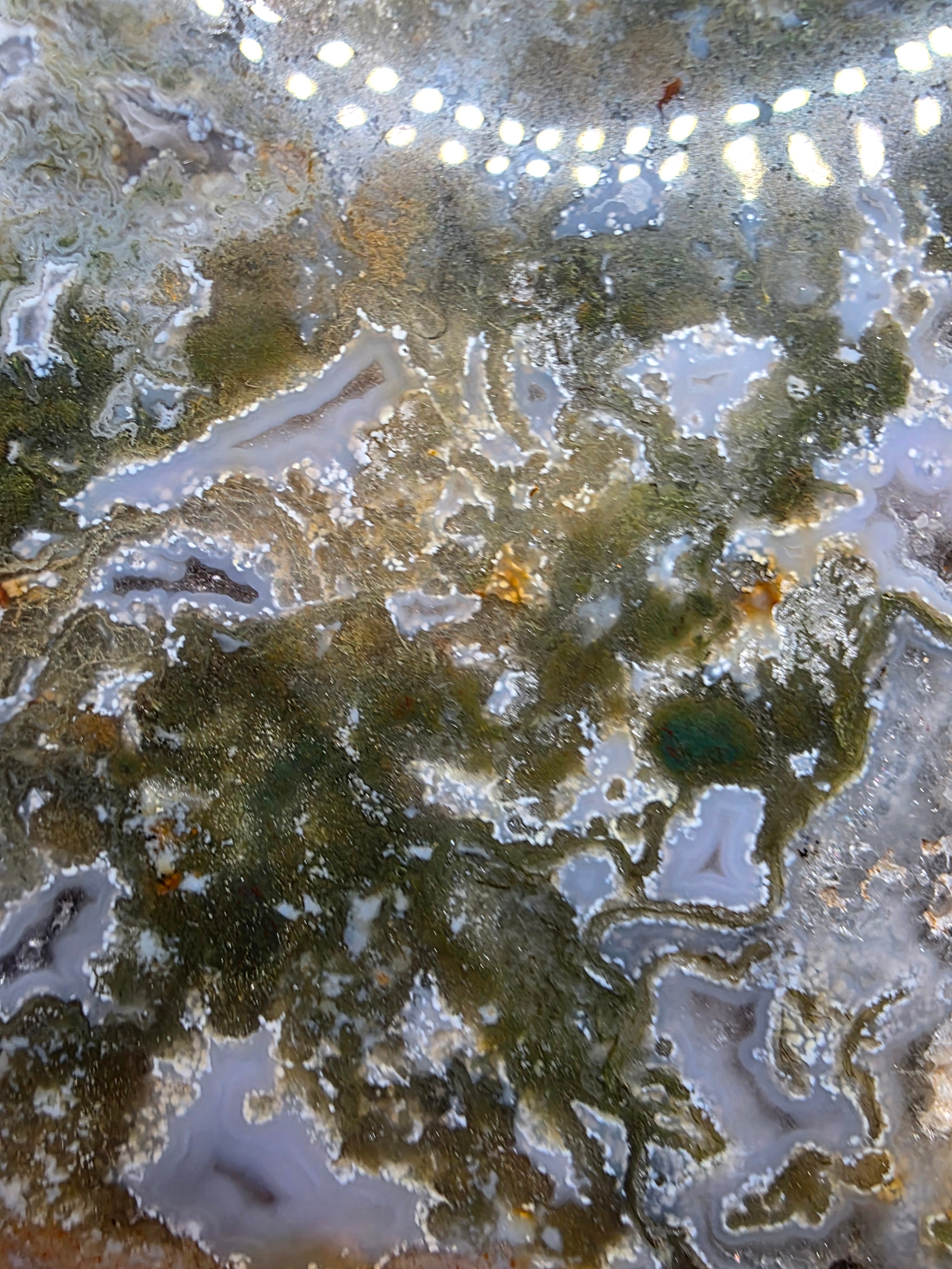 Moss Agate Moon F