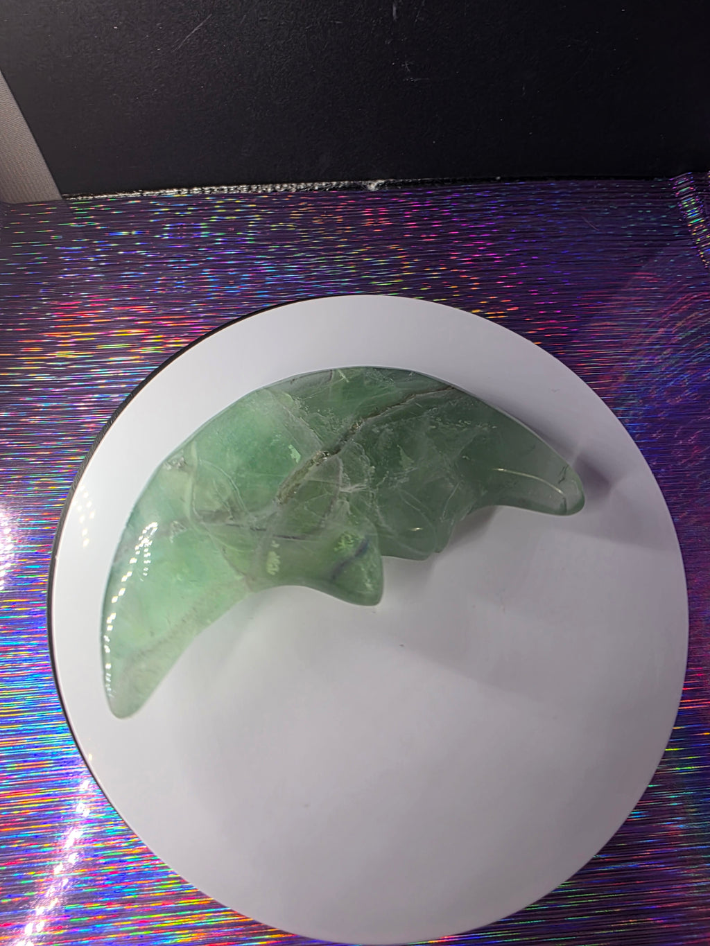Fluorite Moon Face
