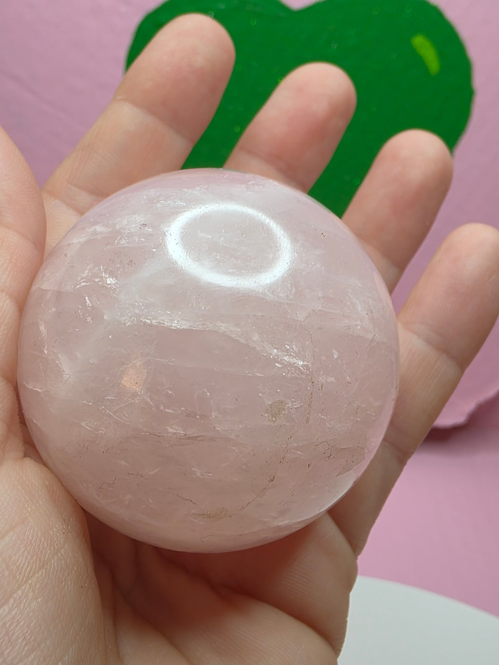Rose Quartz Sphere A