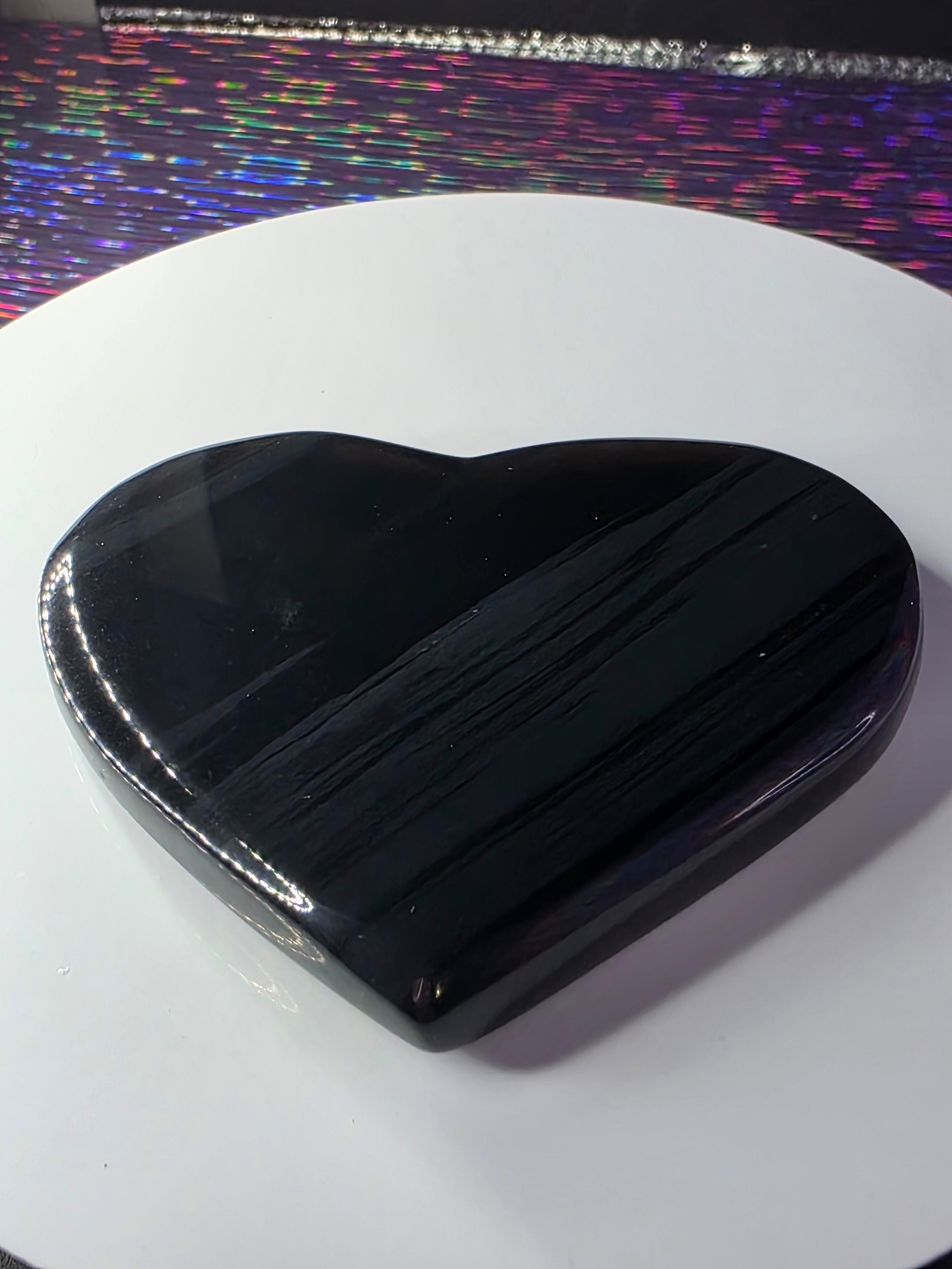 Obsidian Lace Heart A