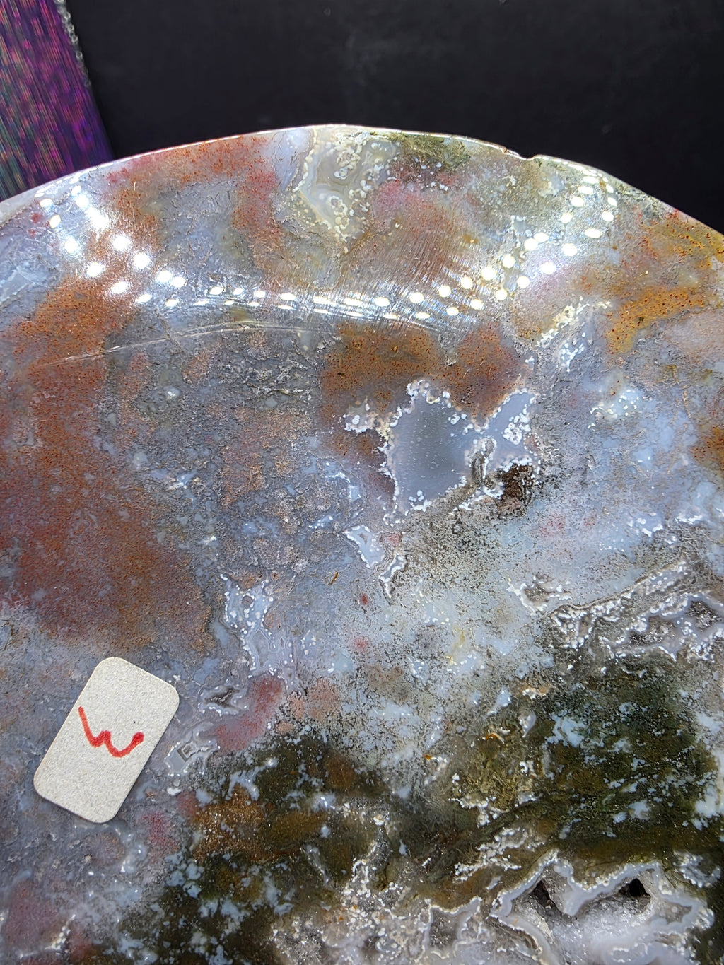 Moss Agate Moon F