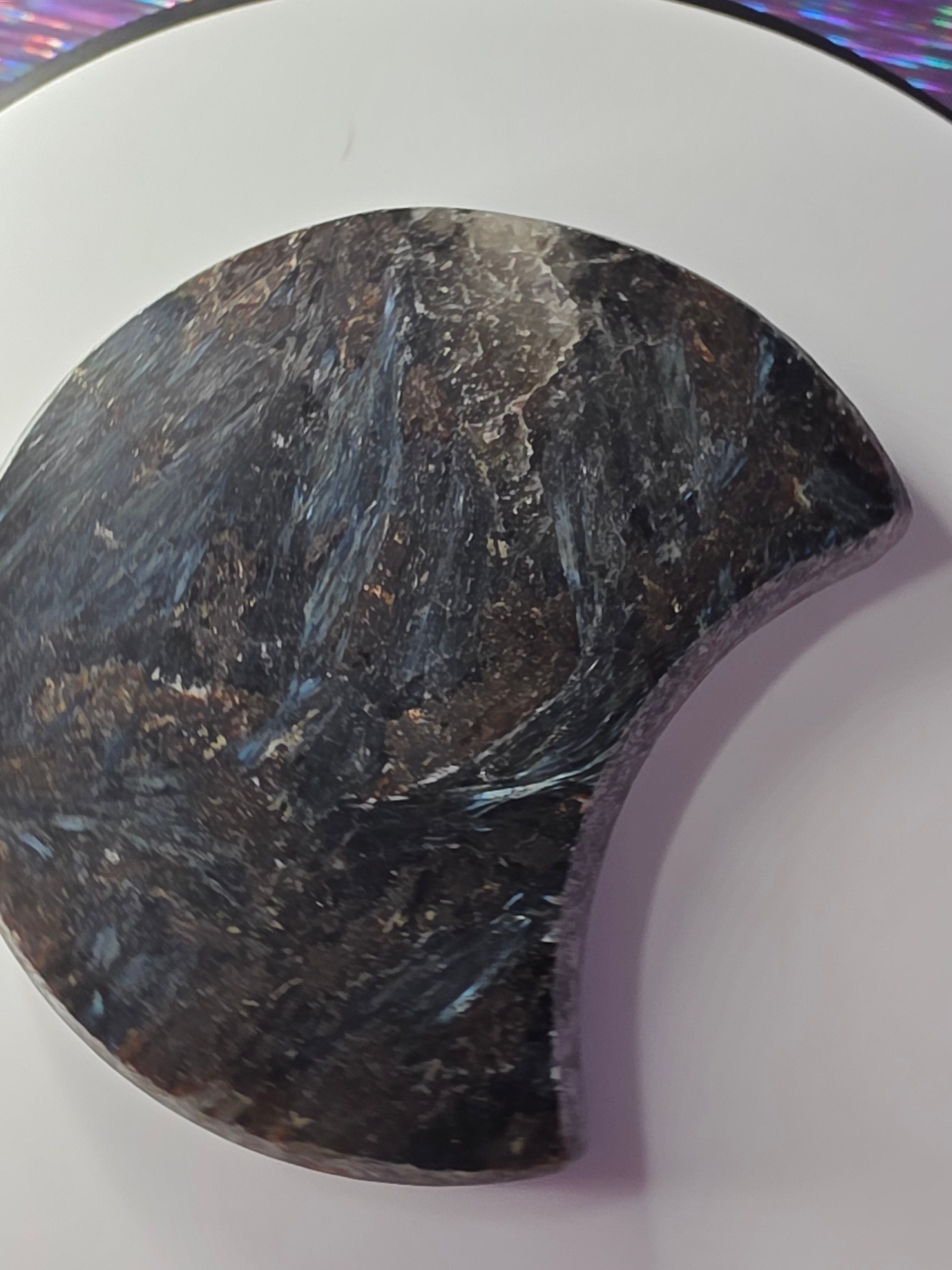 Arfvedsonite with Garnet Moon D