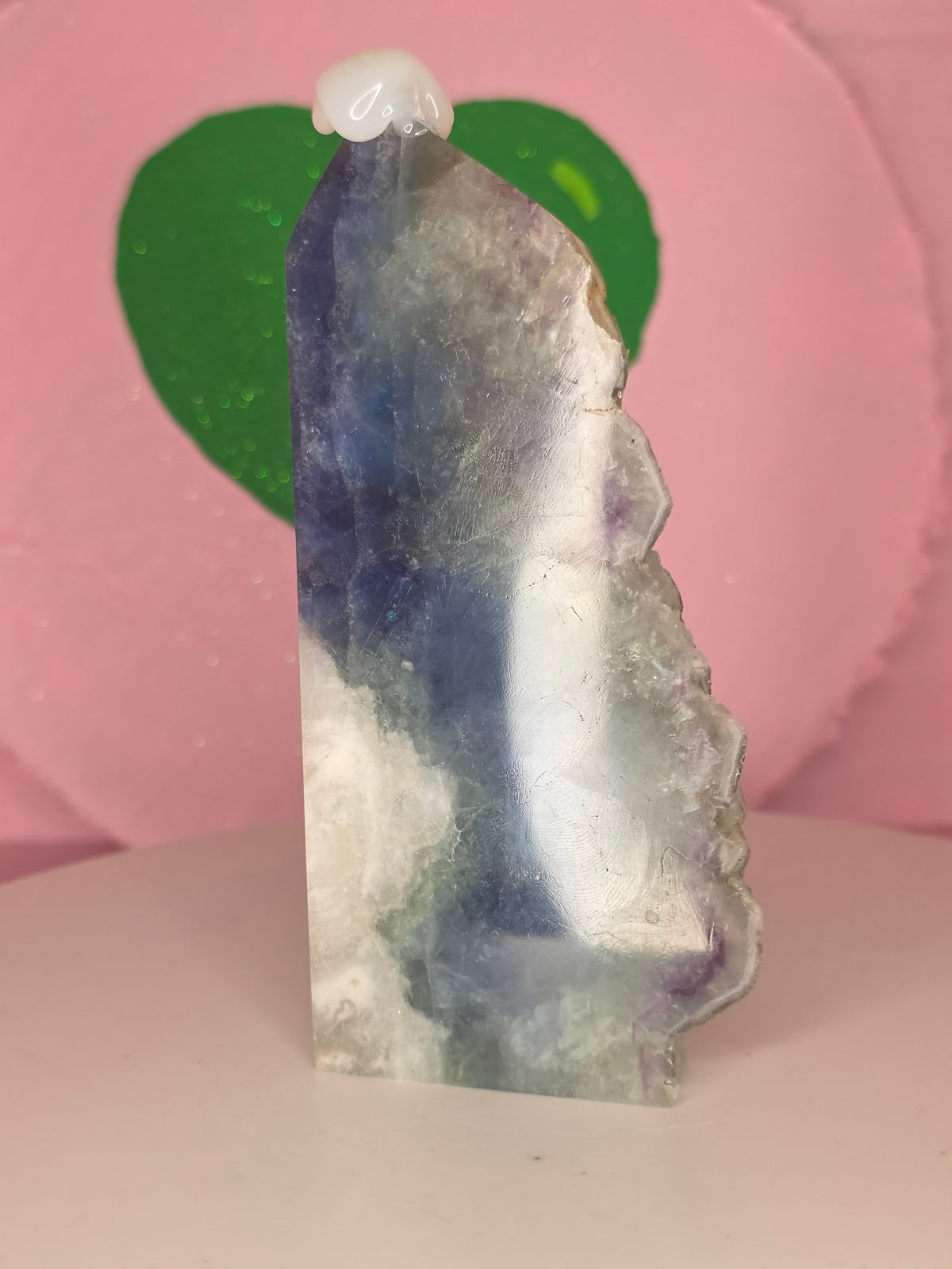 Fluorite Partial Rough Tower